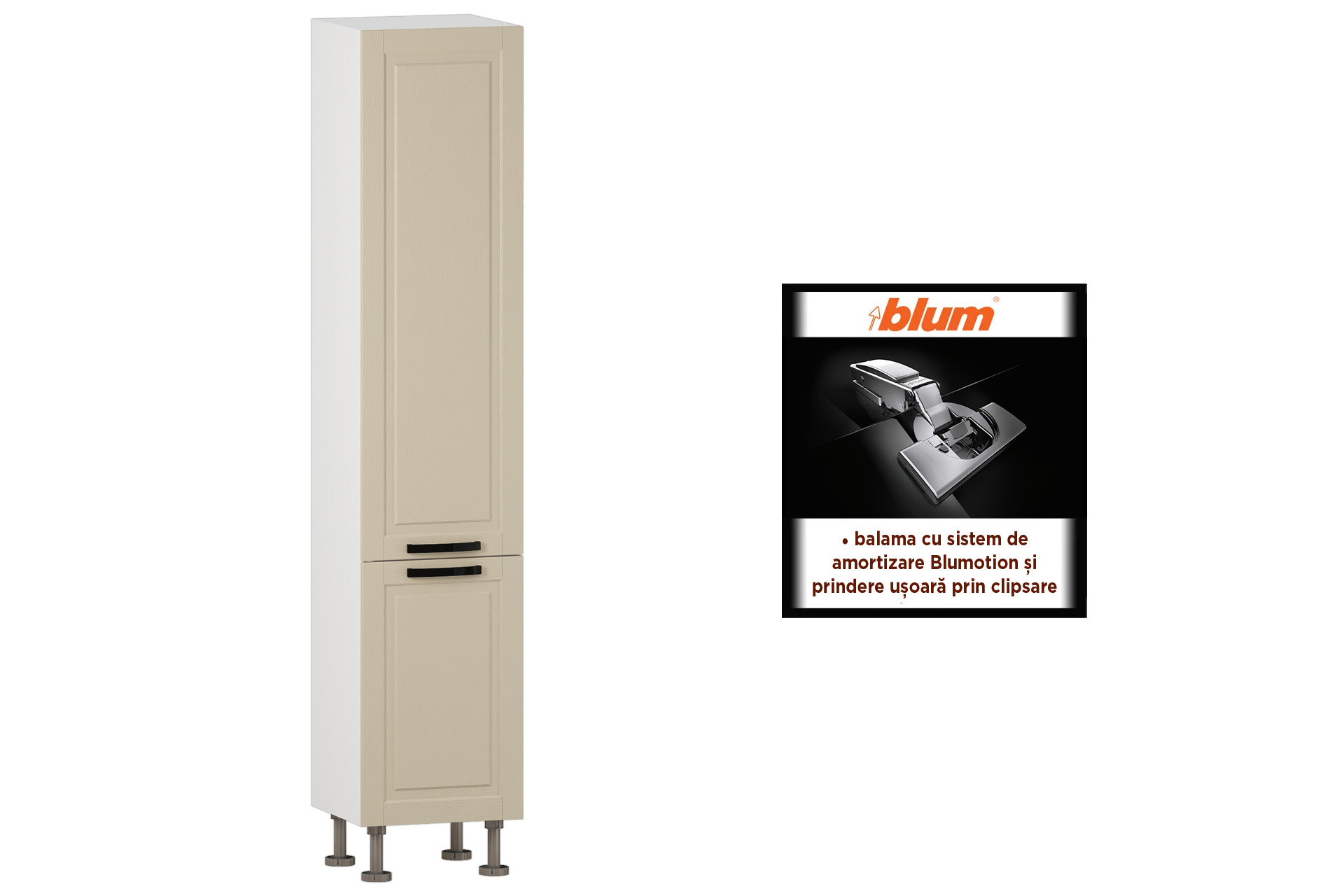 Modul ȋnalt cu 2 uși L45/ A42 s&d - imagine 2