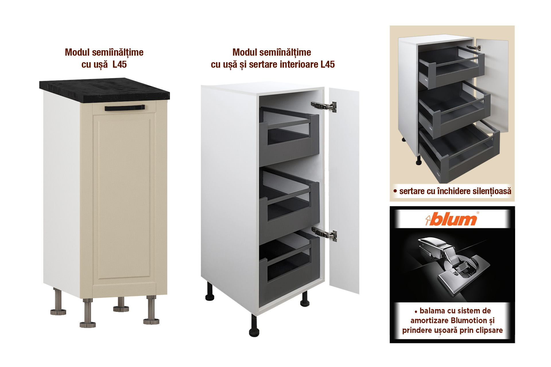 Modul semiînălțime L45 s&d - imagine 2