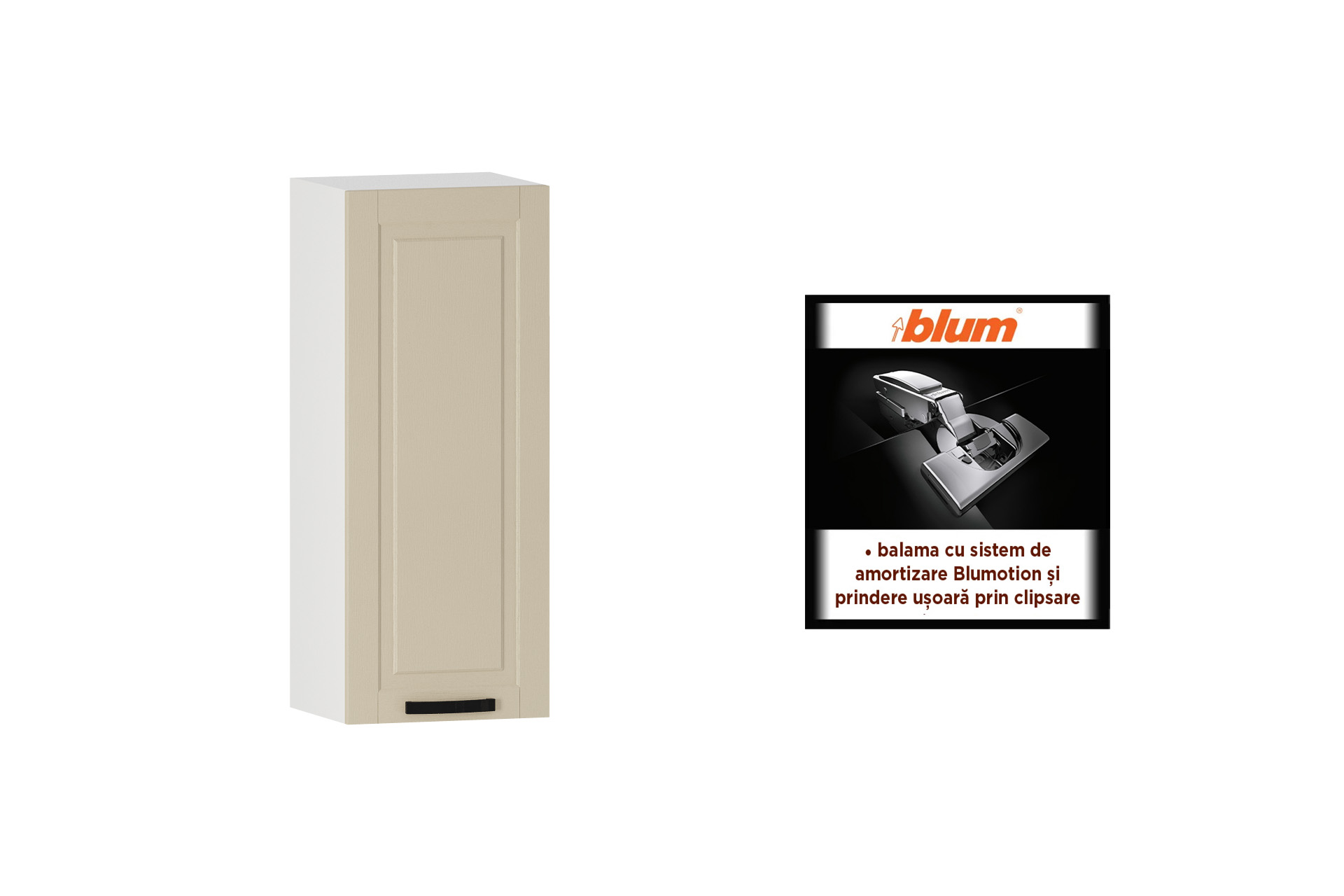 Suspendat cu ușă L40/ H100 s&d - imagine 2