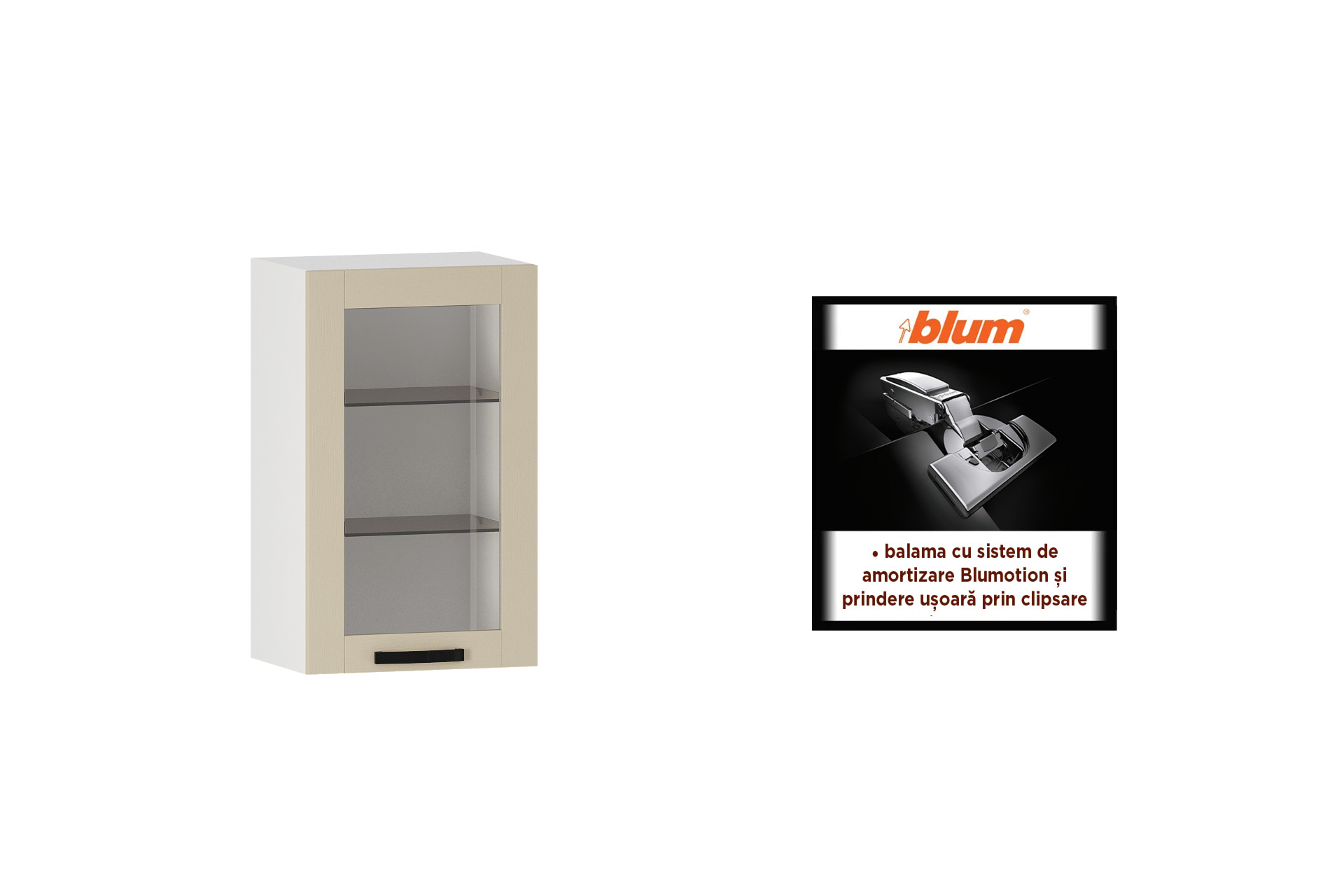 Suspendat cu vitrină L45 s&d - imagine 2