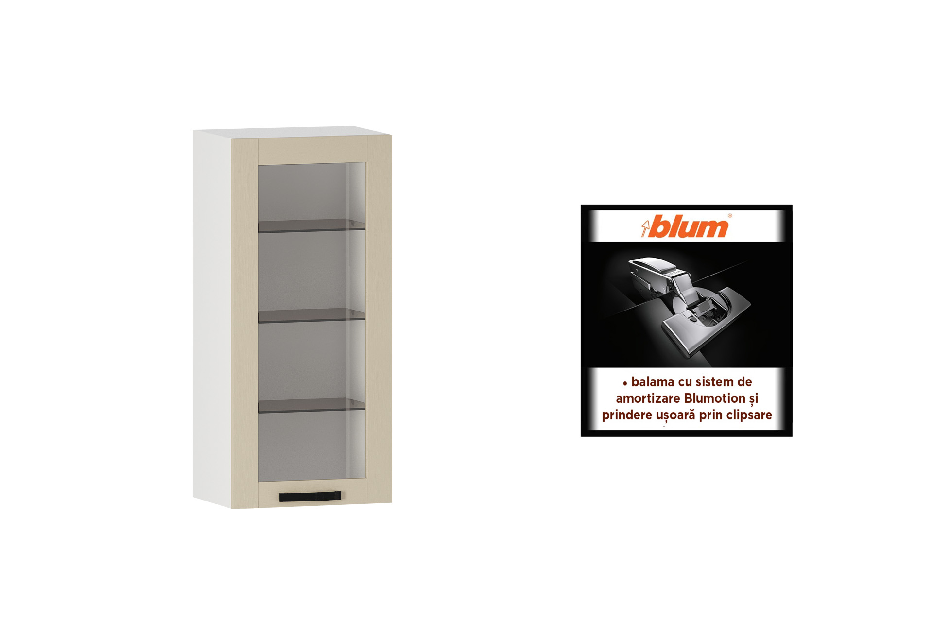 Suspendat cu vitrină L45/ H100 s&d - imagine 2