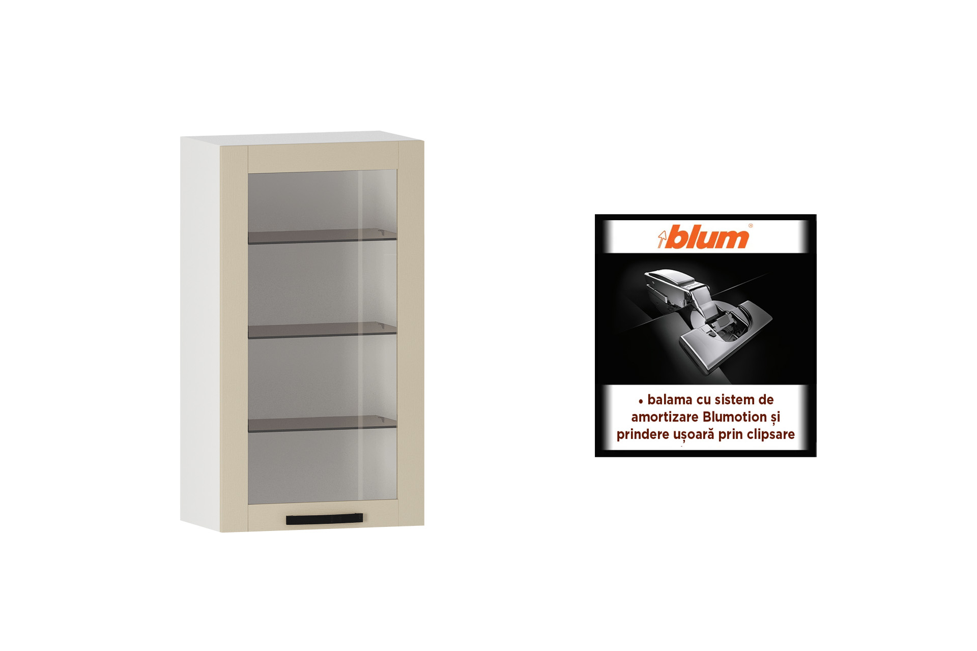 Suspendat cu vitrină L55/ H100 s&d - imagine 2