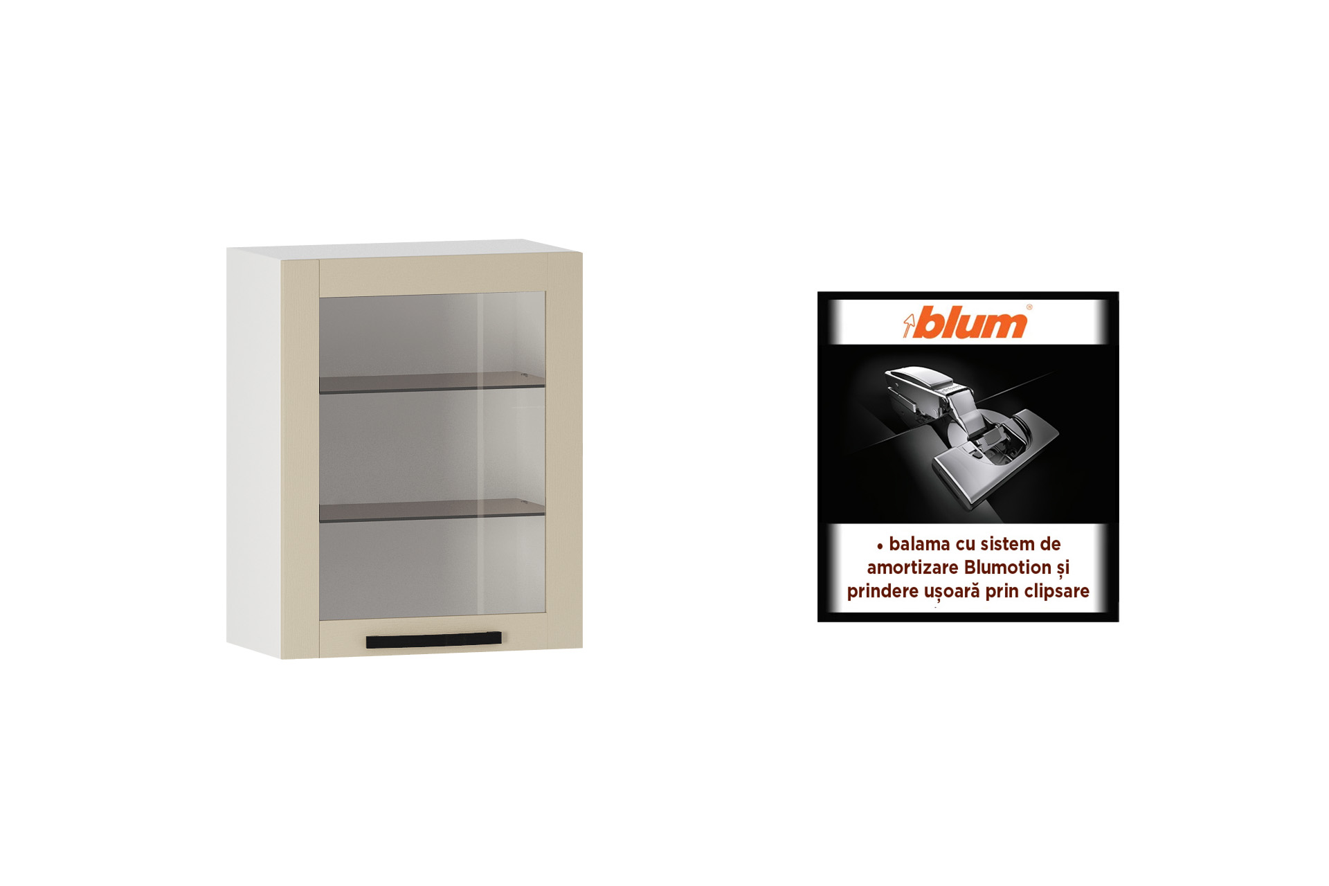 Suspendat cu vitrină L60 s&d - imagine 2
