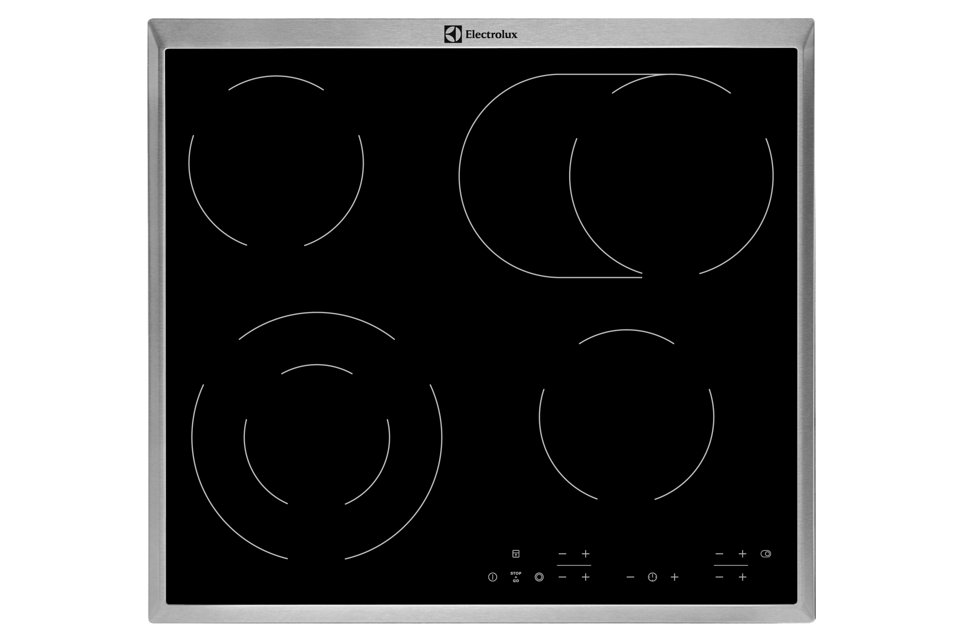 Plită electrică Electrolux EHF 6346 XOK - imagine 2