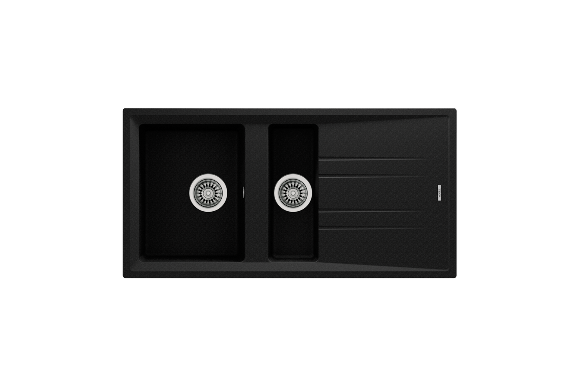Chiuvetă Teka tegranit 60BTG1 1/2B1D Black Metallic - imagine 2