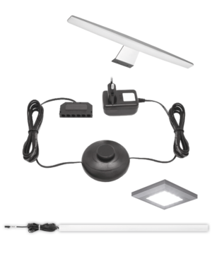 Set lumini pentru modul central + două șifoniere