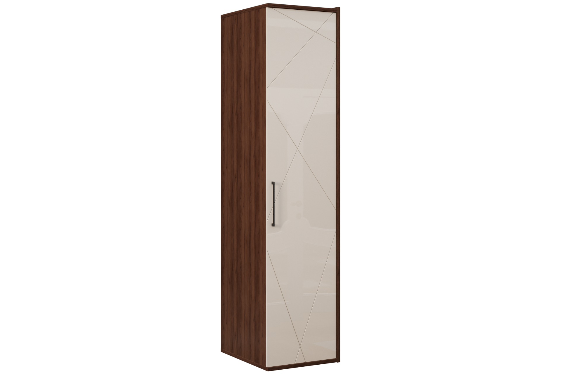 Șifonier 1 ușă L52 cu profil lateral - imagine 2
