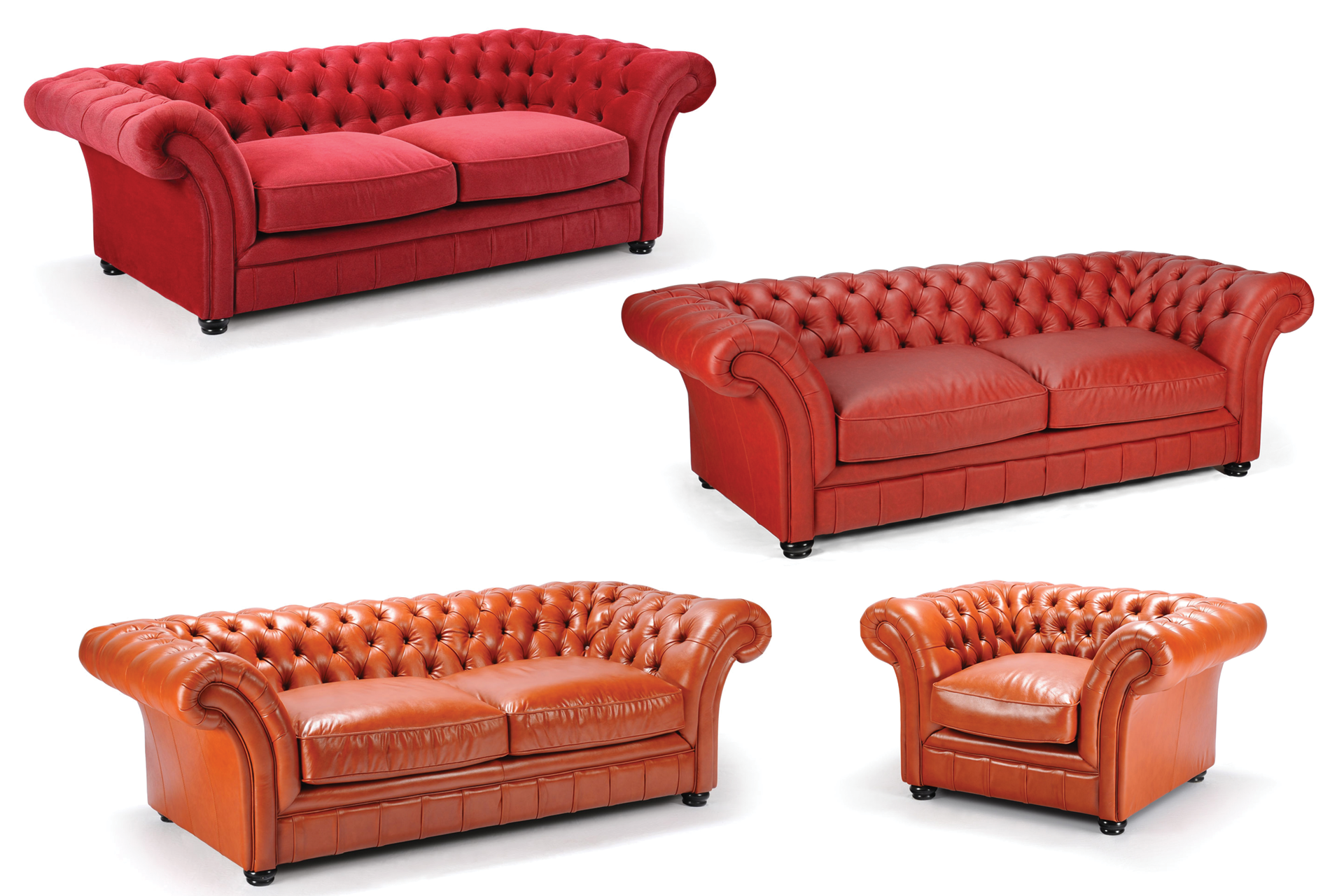 Canapea London Chesterfield - imagine 3