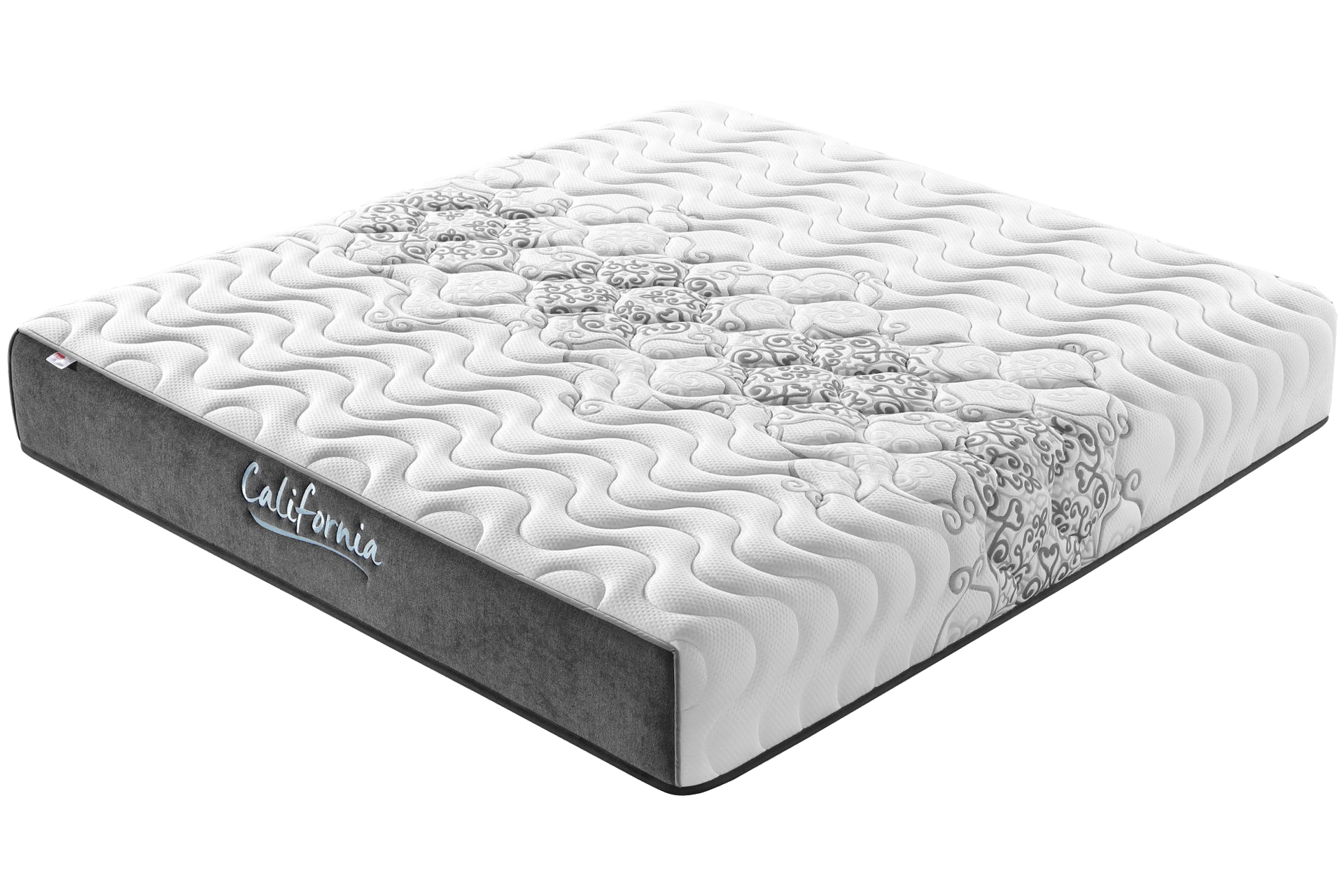 Pachet saltea California L140/160/180 + 2 perne decorative - imagine 2