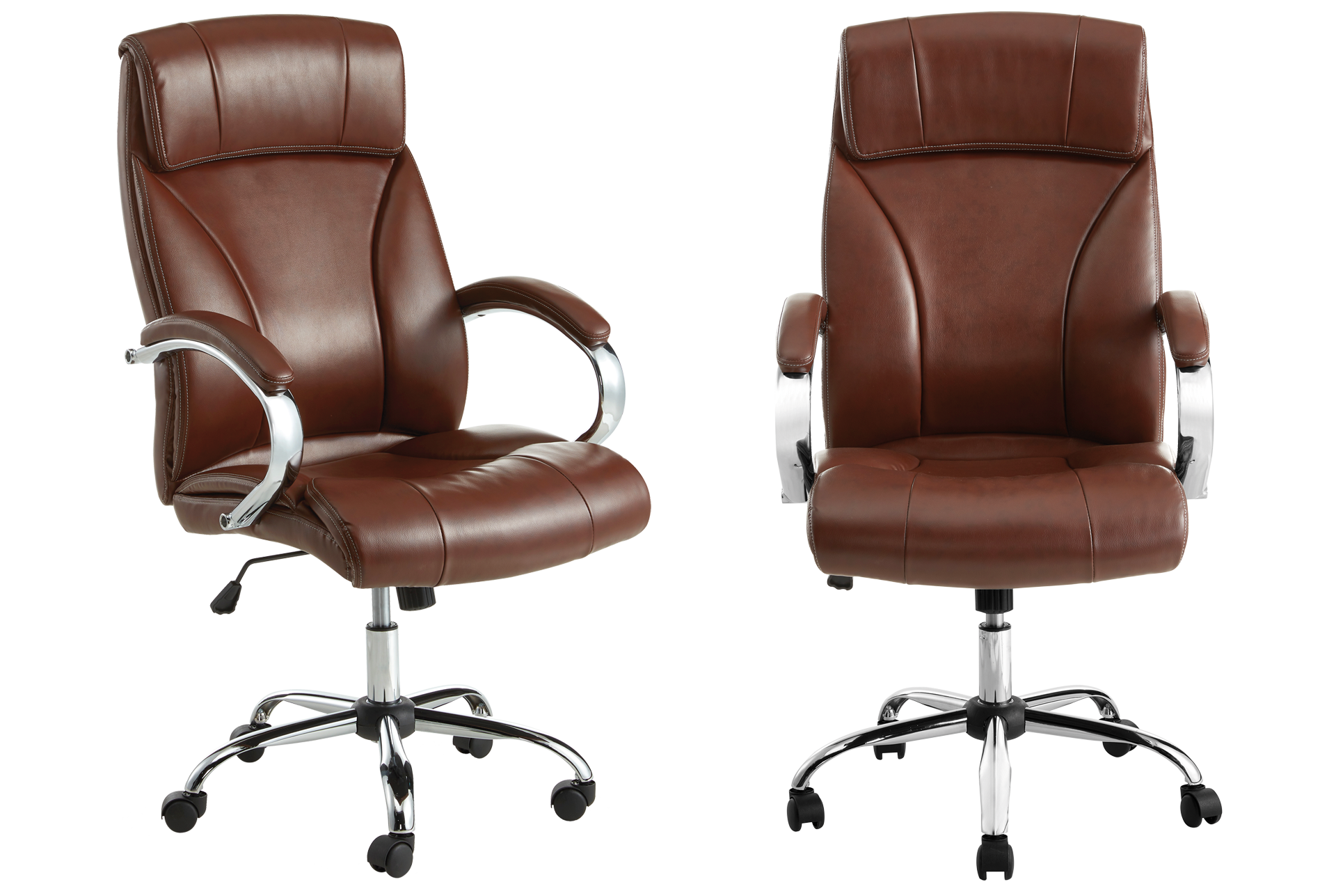 Pachet 2 scaune de birou managerial L332 - imagine 2