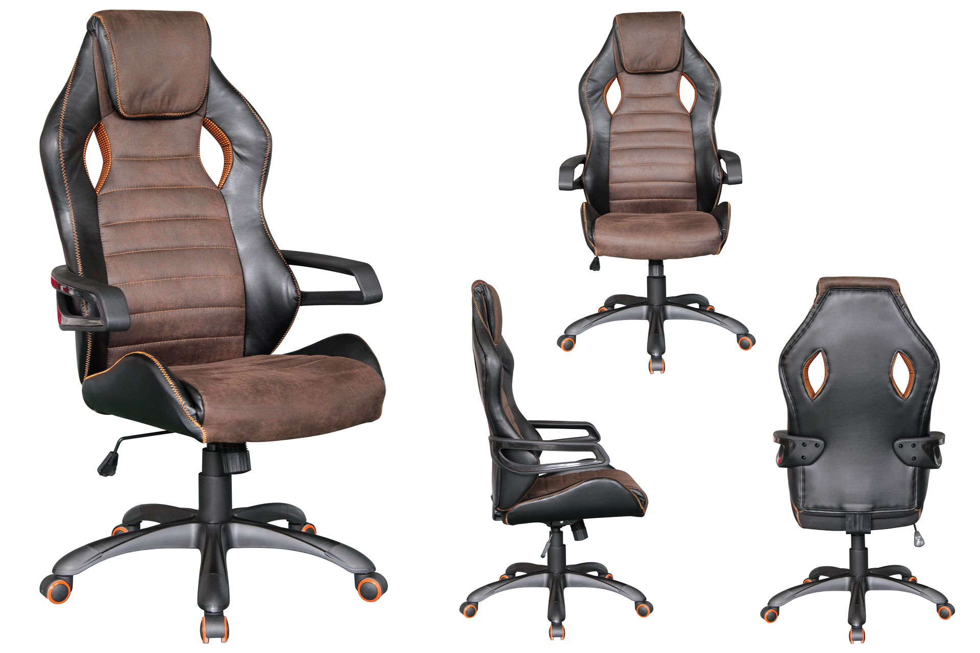 Pachet 2 scaune de birou managerial C712 - imagine 2