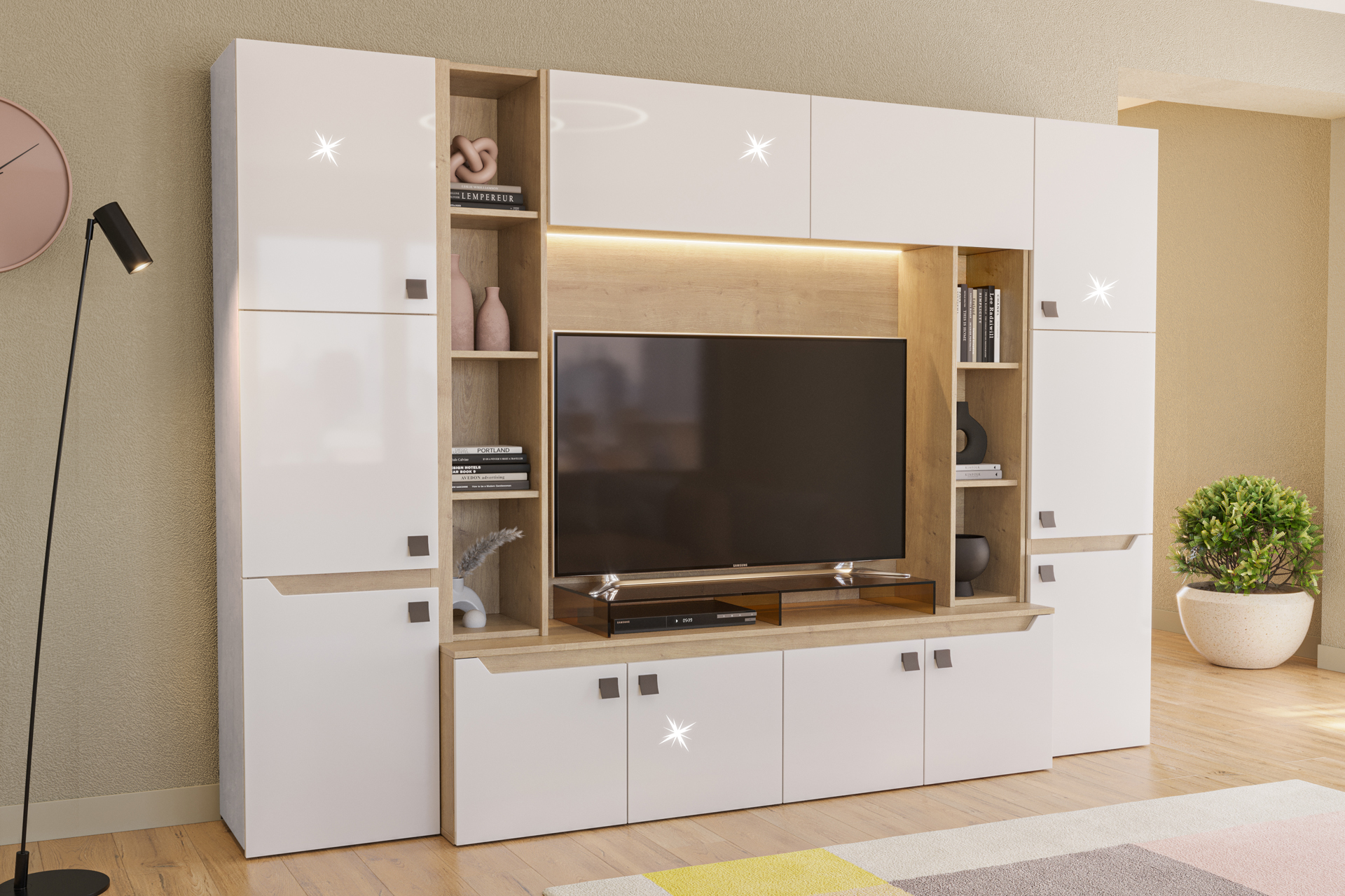 Pachet living Smart L290 + etajeră - imagine 2
