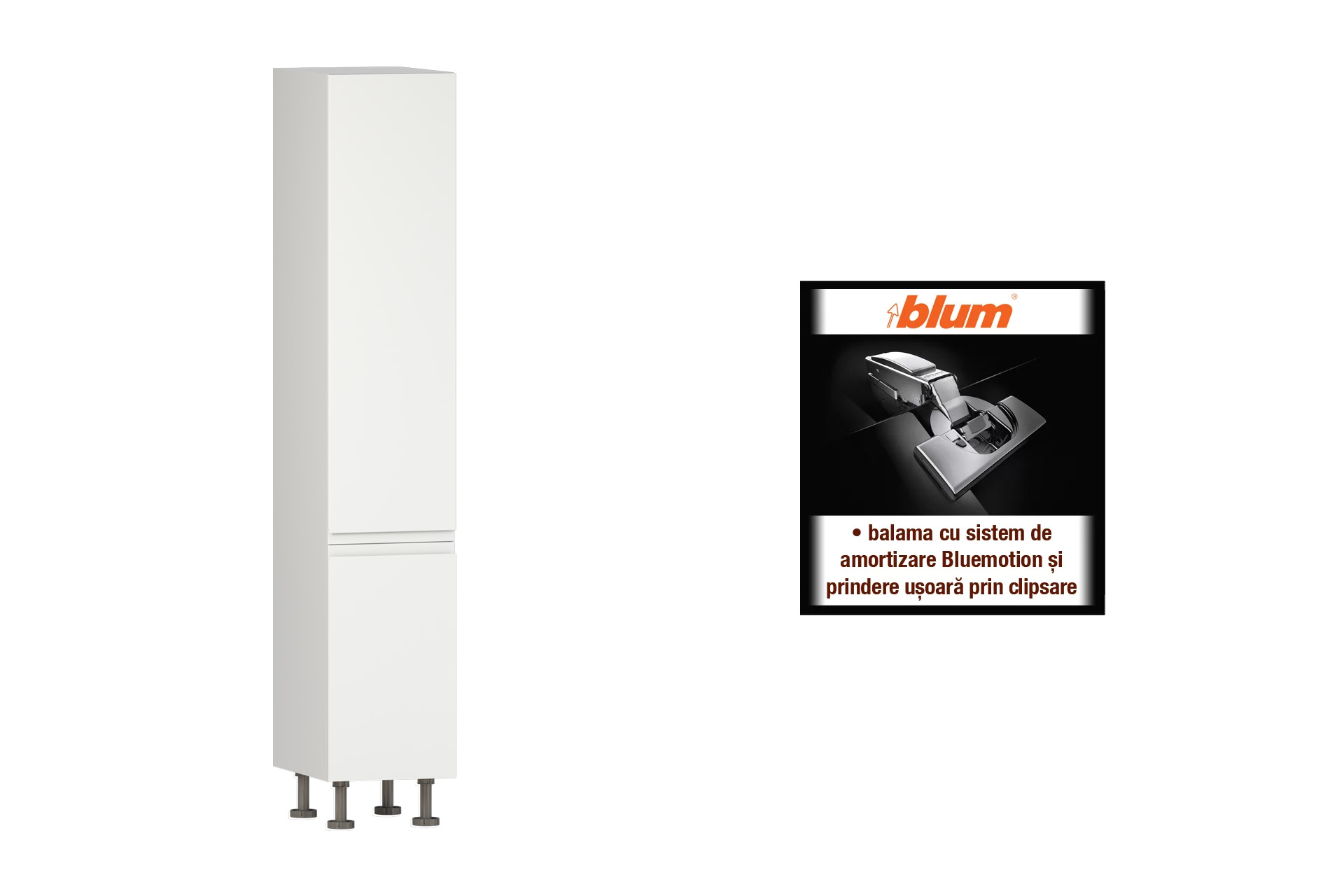 Modul înalt cu 2 uși L40 s&d - imagine 2