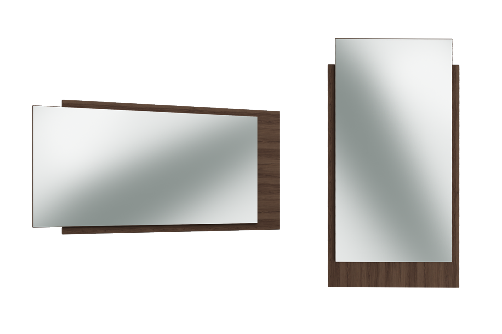 Oglindă clară perete L112 cm - imagine 2