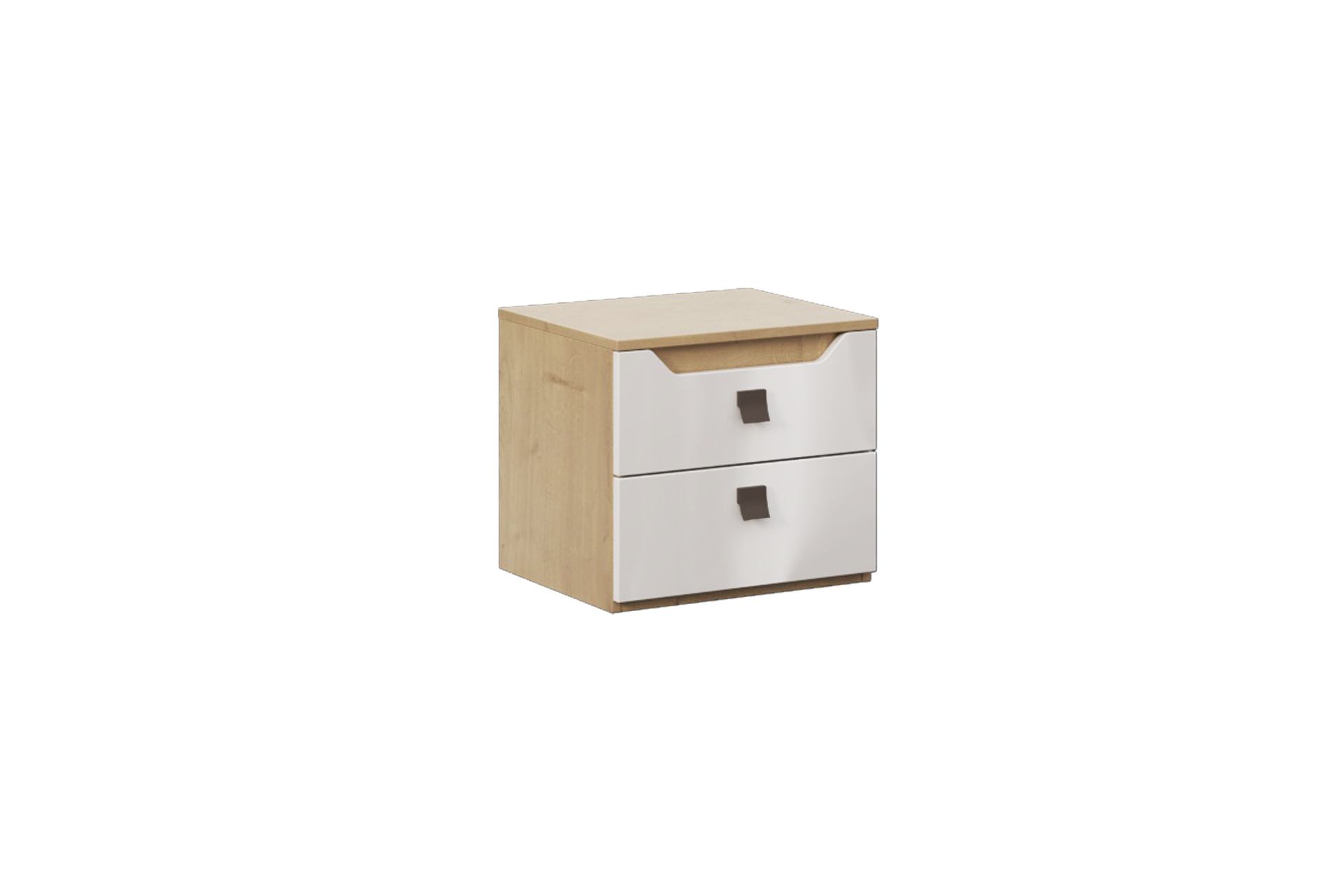 Pachet 2 noptiere cu 2 sertare L50 - imagine 2
