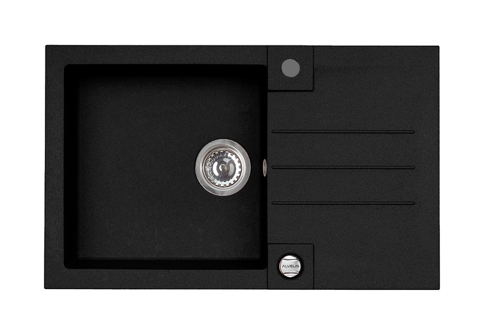 Chiuvetă Alveus Rock 130 A91 Carbon - imagine 2