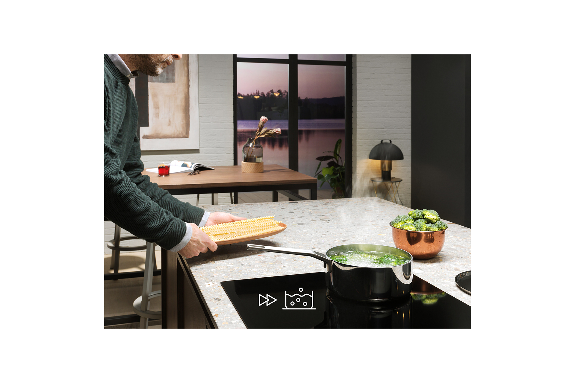 Plită inducție Electrolux LIB60420CK - imagine 5