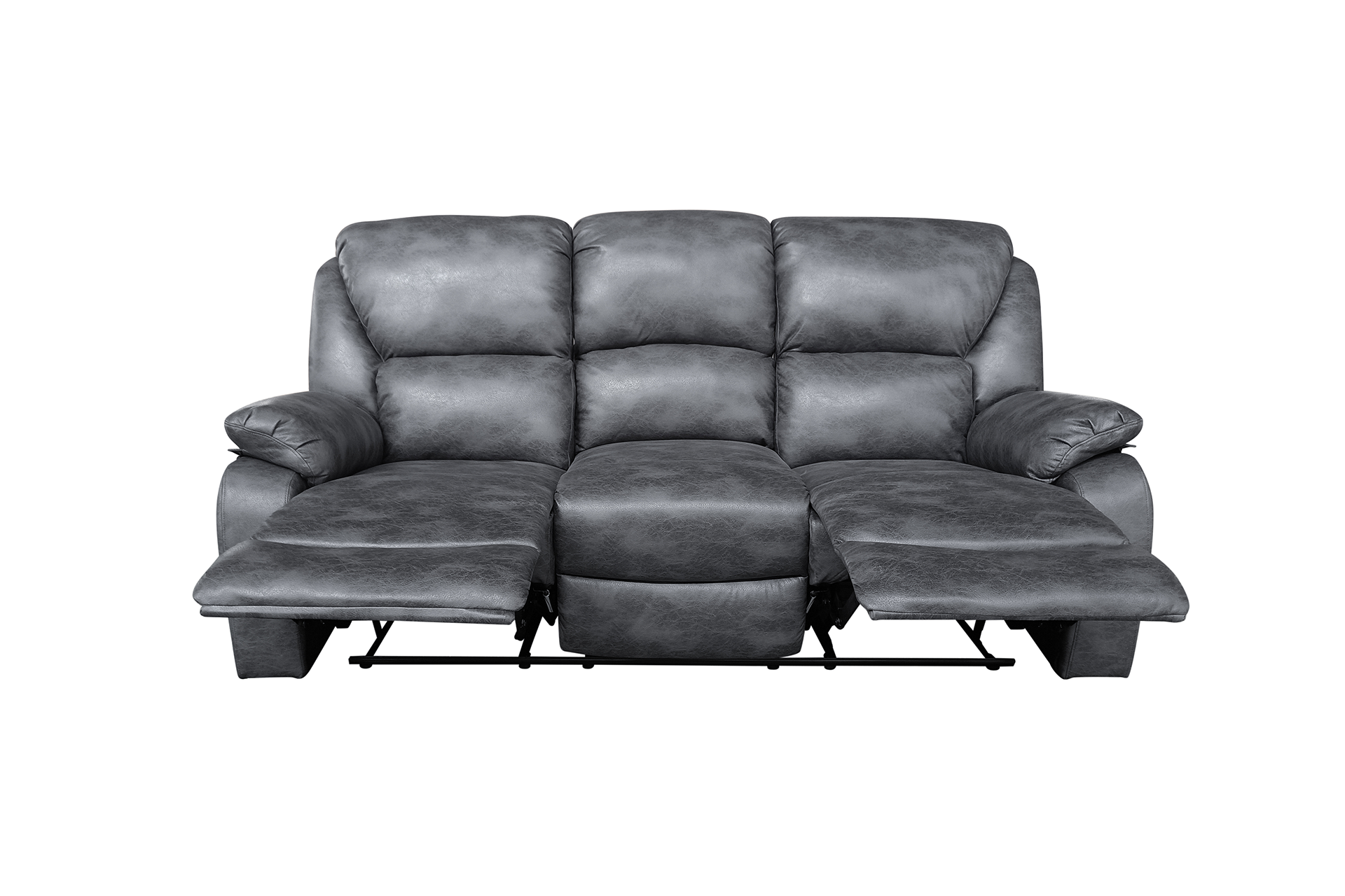 Pachet canapea Barcelona 3 locuri cu 2 reclinere + pernă decorativă - imagine 5