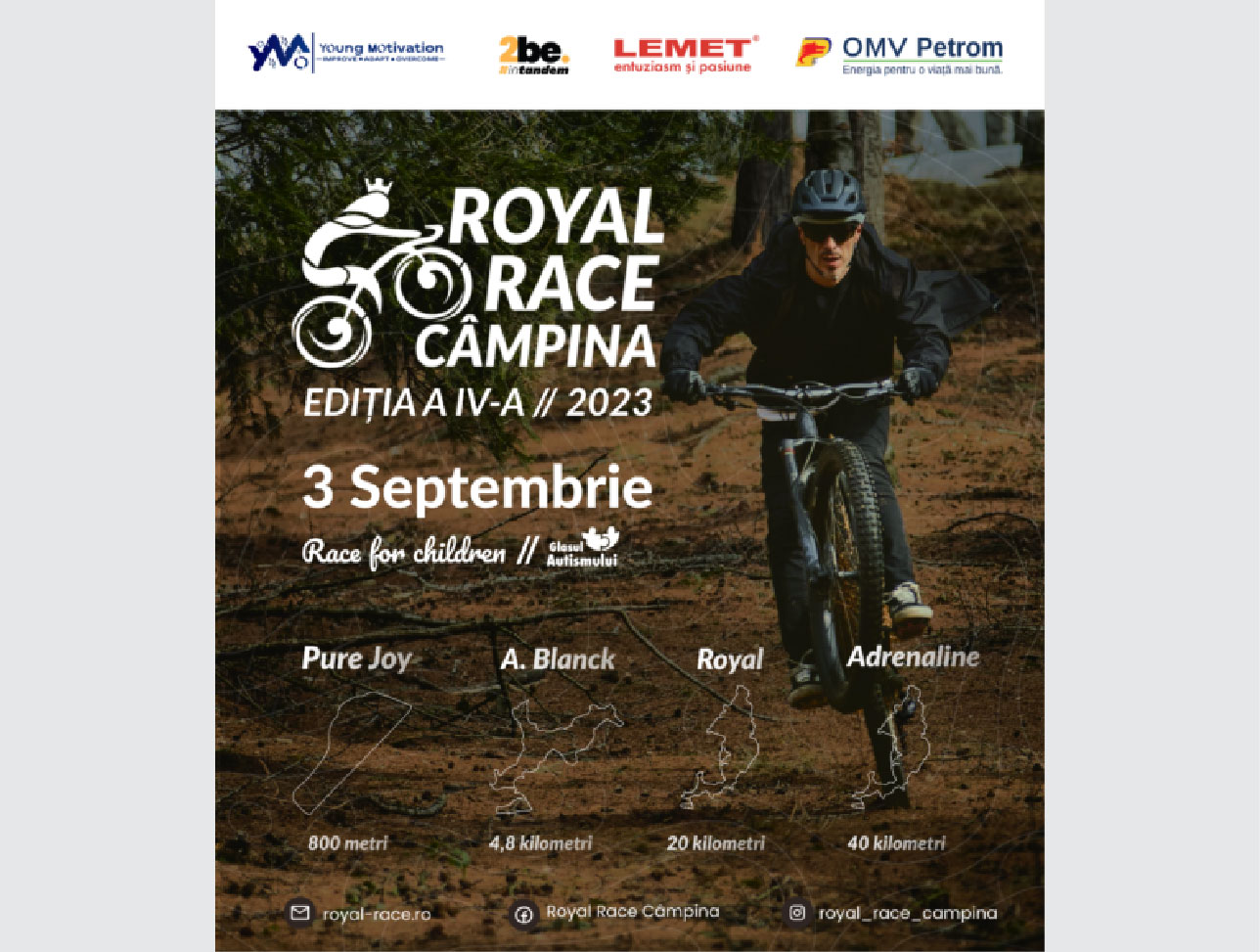 Comunicat de presă septembrie 2023 – Royal Race – Ediția IV