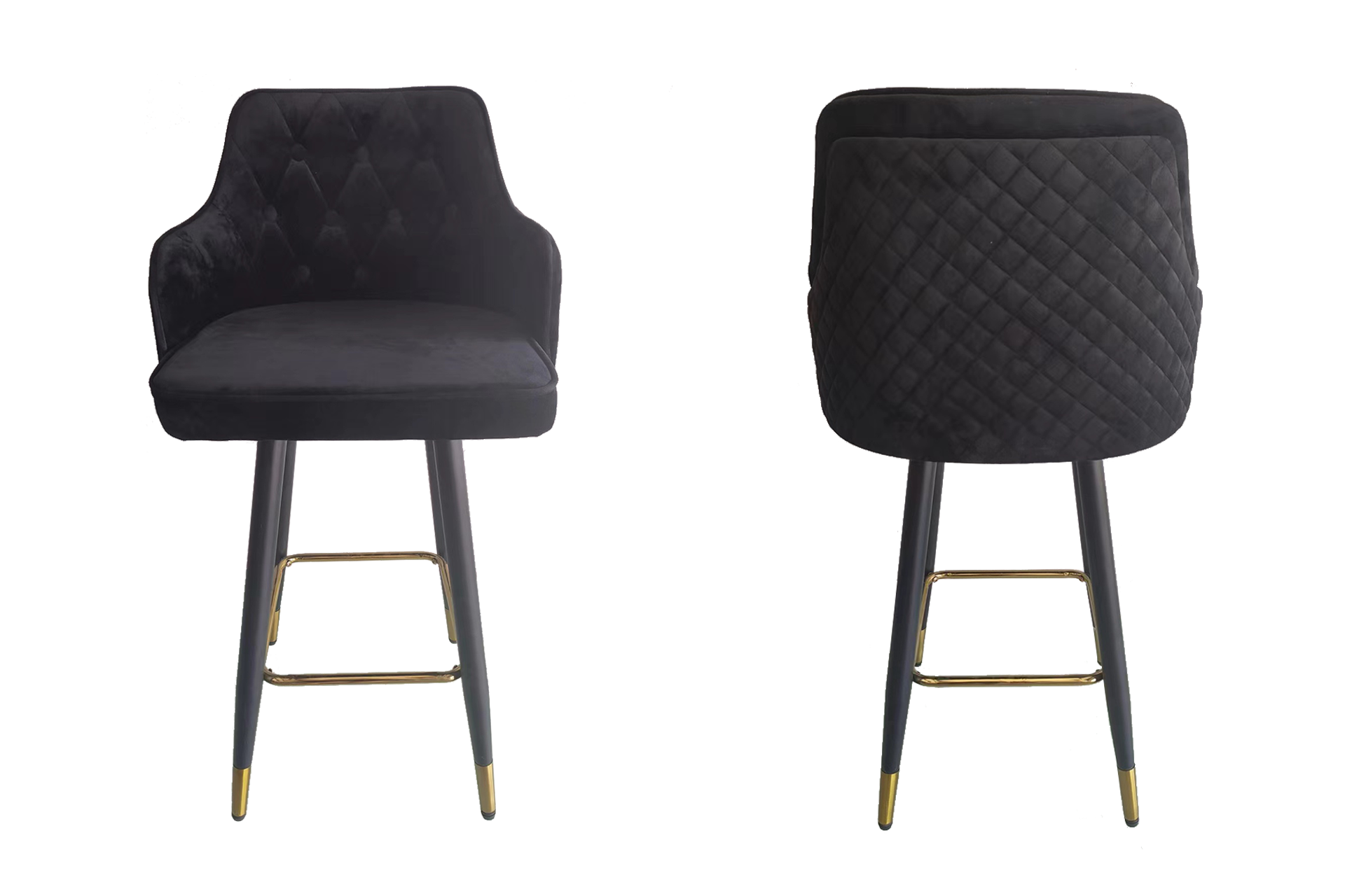 Pachet 2 scaune de bar Classy Gold - imagine 3