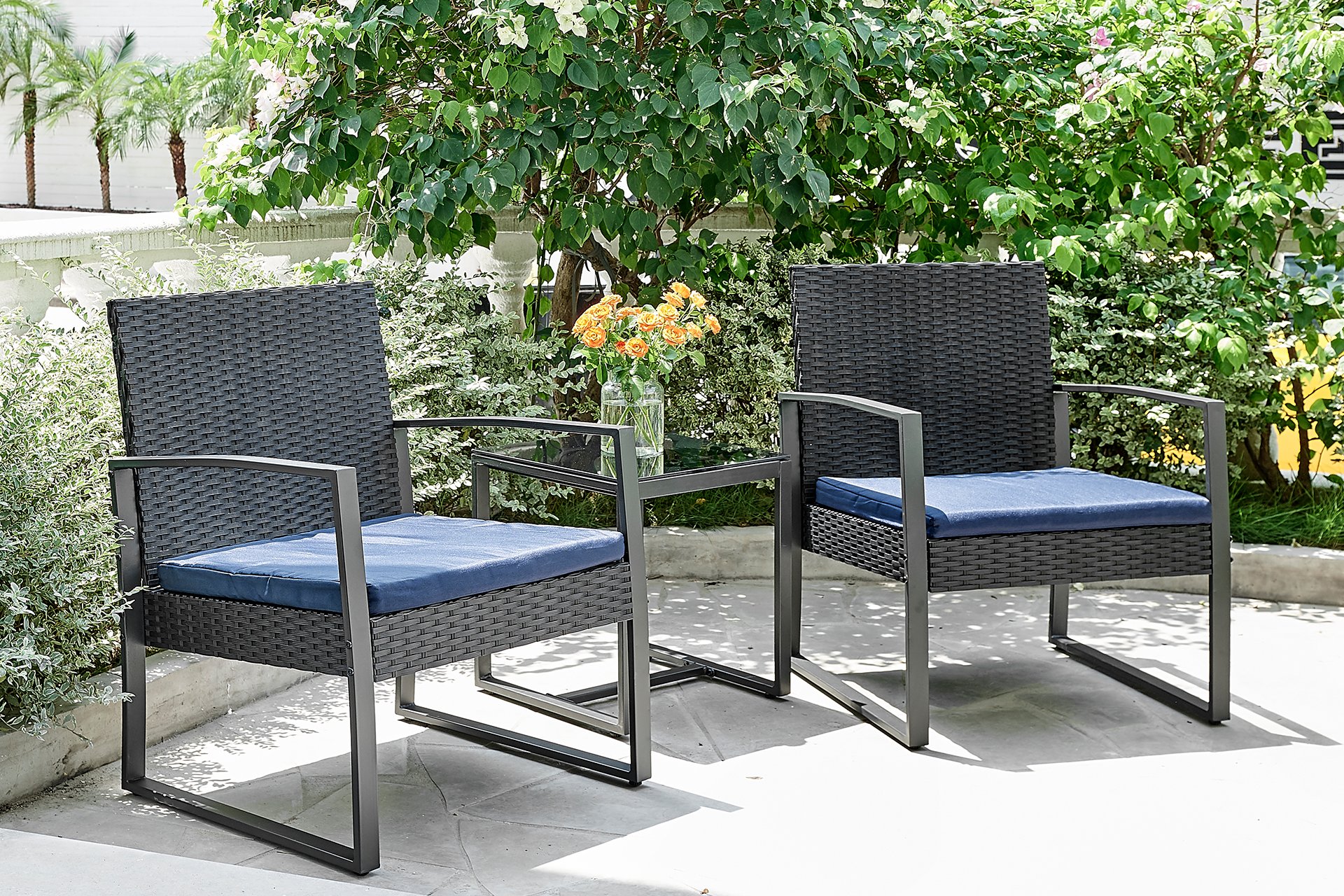 Set mobilier grădină/terasă LEON 3 piese - imagine 3