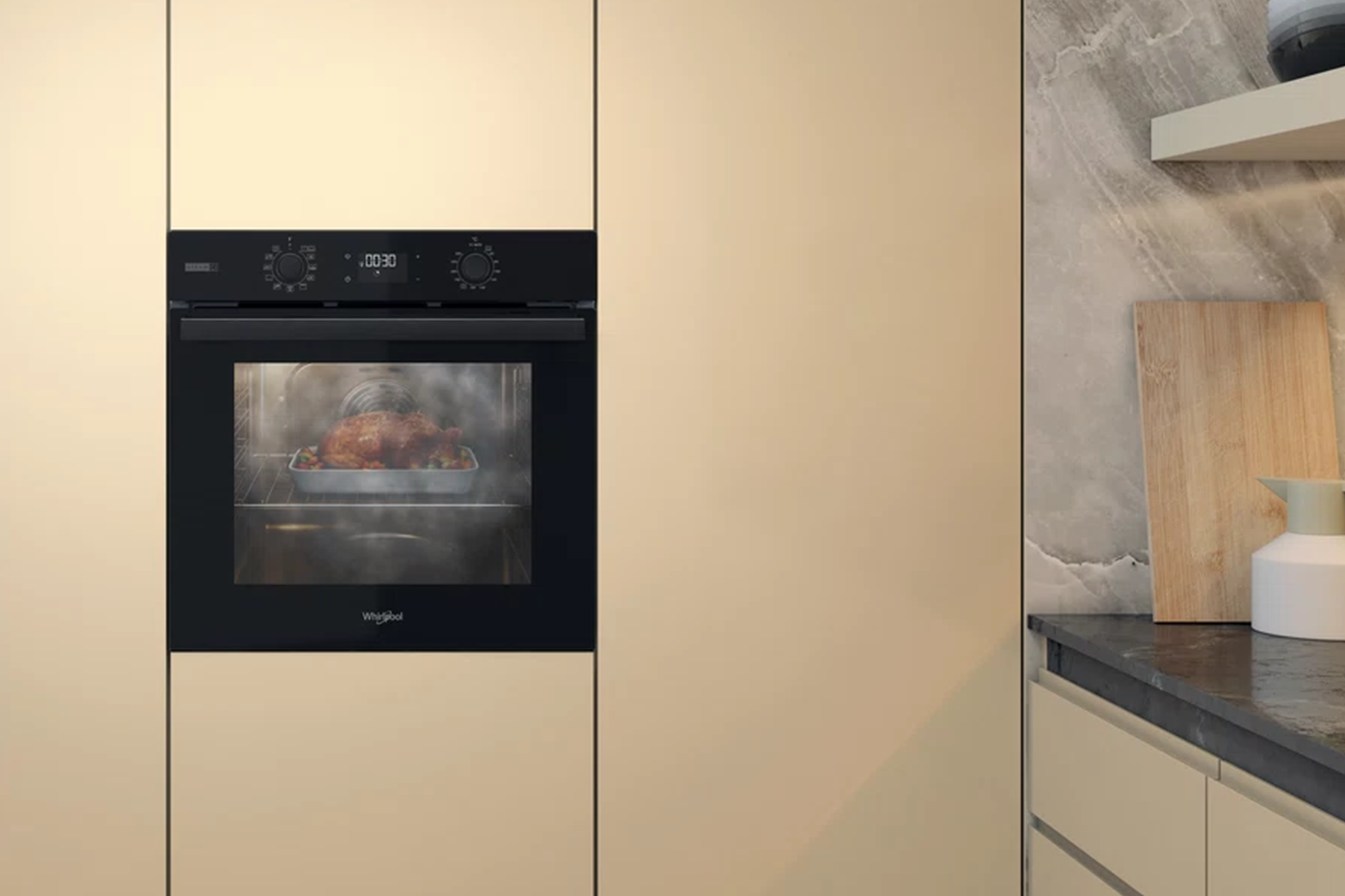 Cuptor electric Whirlpool OMSR58CU1SB - imagine 5