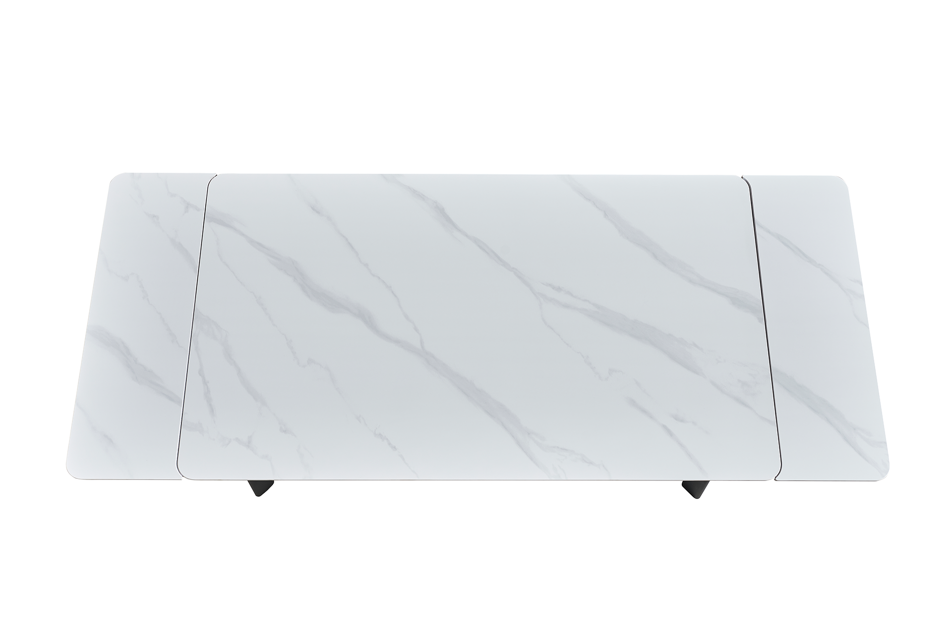 Masă extensibilă Manhattan white ceramic - imagine 4