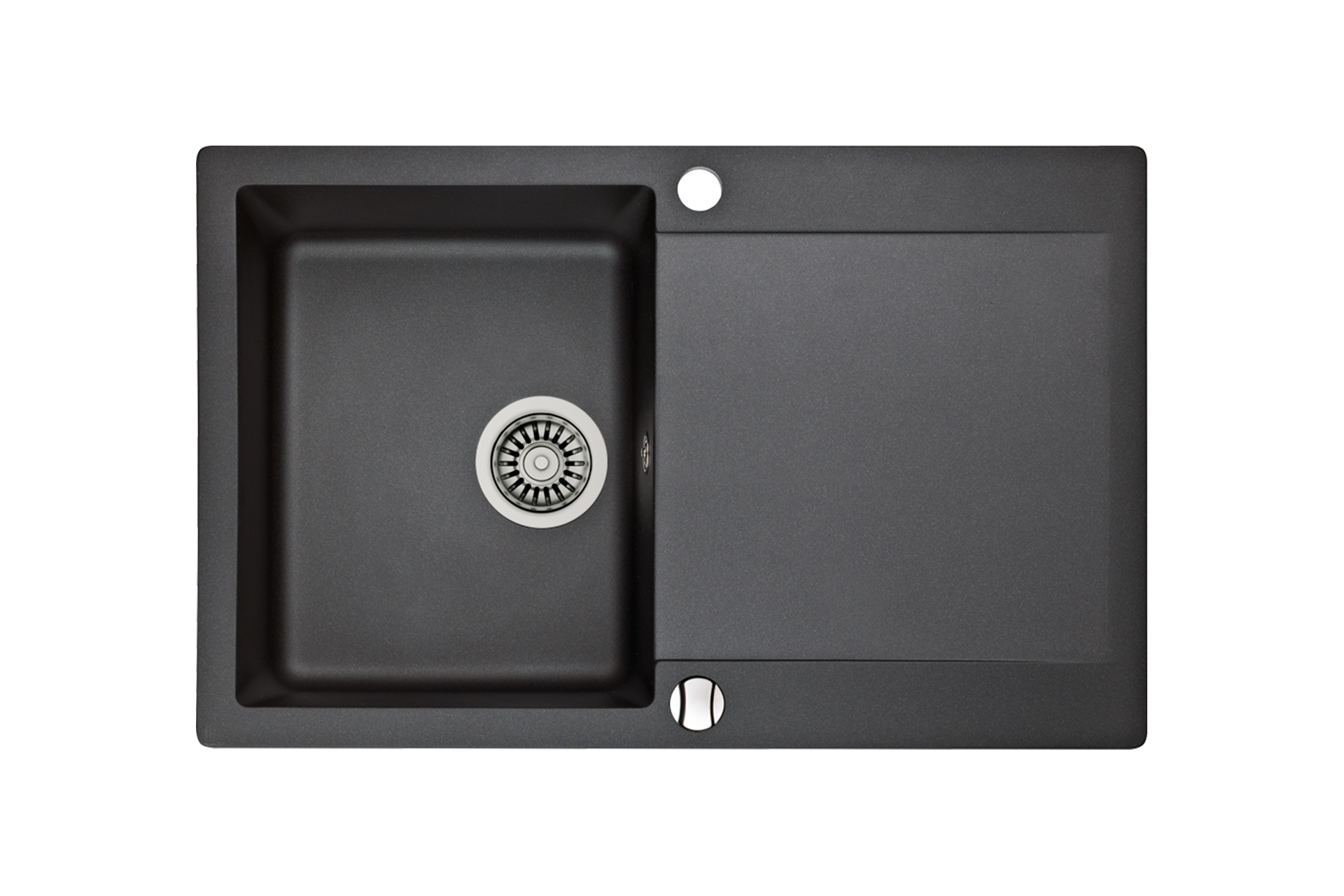 Chiuvetă Teka Clivo 45 B-TQ Q Schwarzmetallic - imagine 2