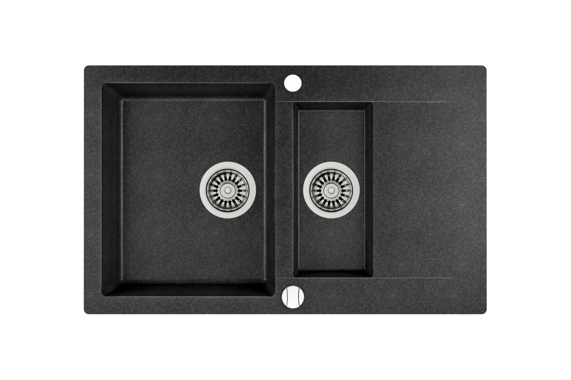 Chiuvetă Teka Clivo 60 B-TQ Q Schwarzmetallic - imagine 2