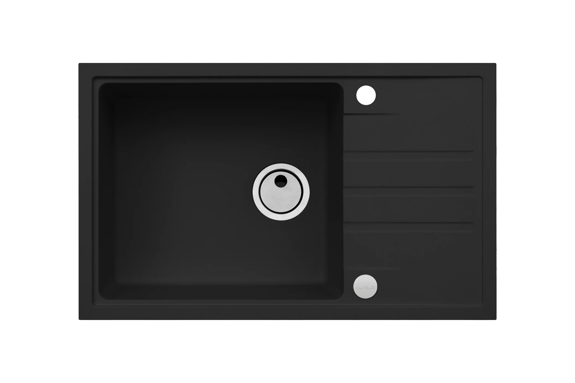 Chiuvetă Alveus Intermezzo 130 G90 Negru Mat - imagine 2