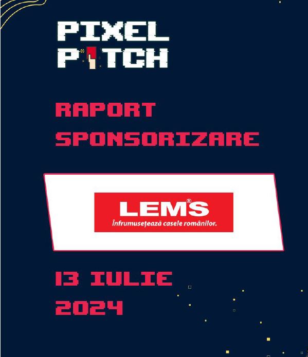 Sponsorizare – Pixel Pitch 2024