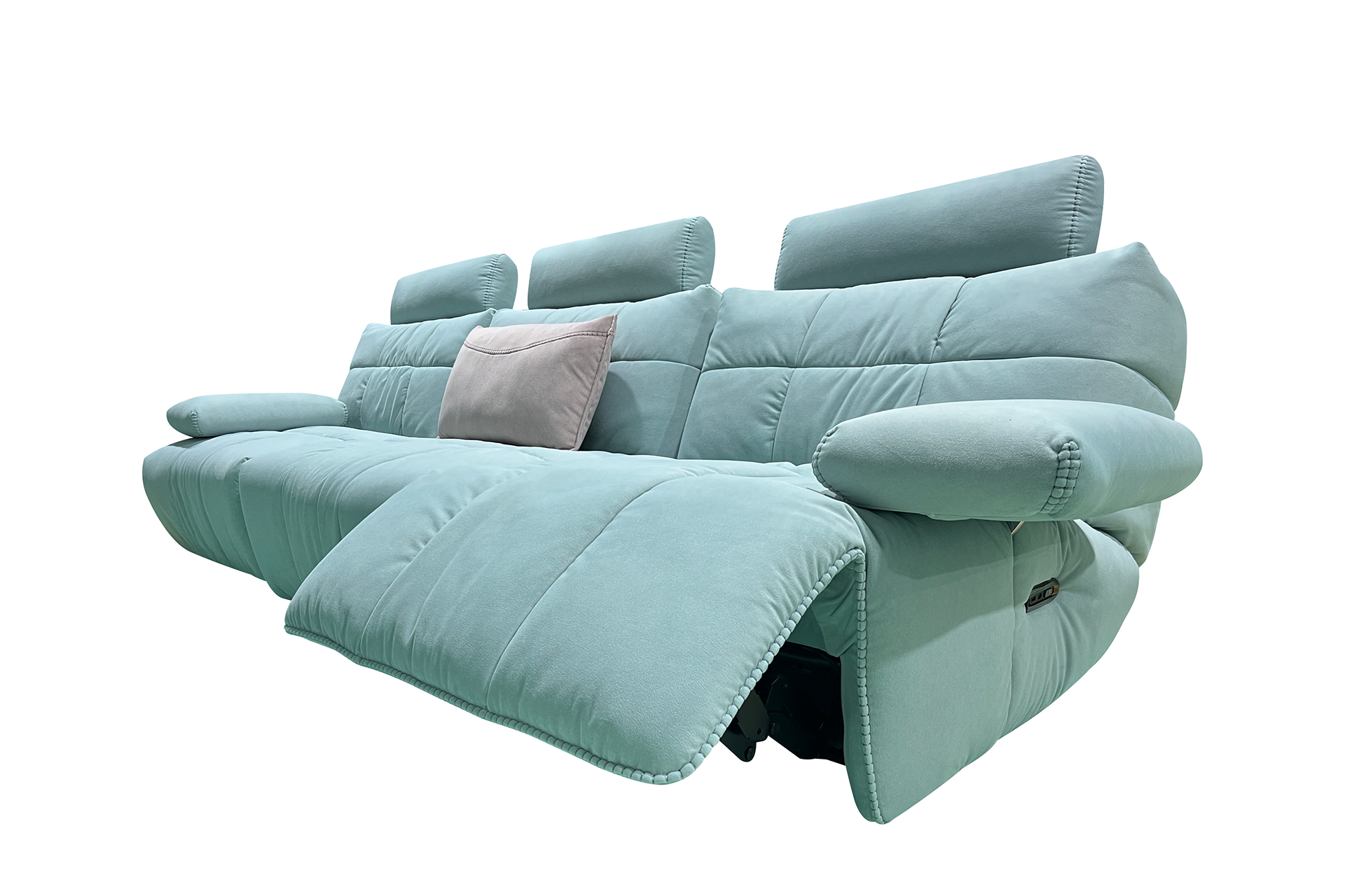 Pachet canapea modulară Granada cu reclinere electrice + pernă decorativă - imagine 3