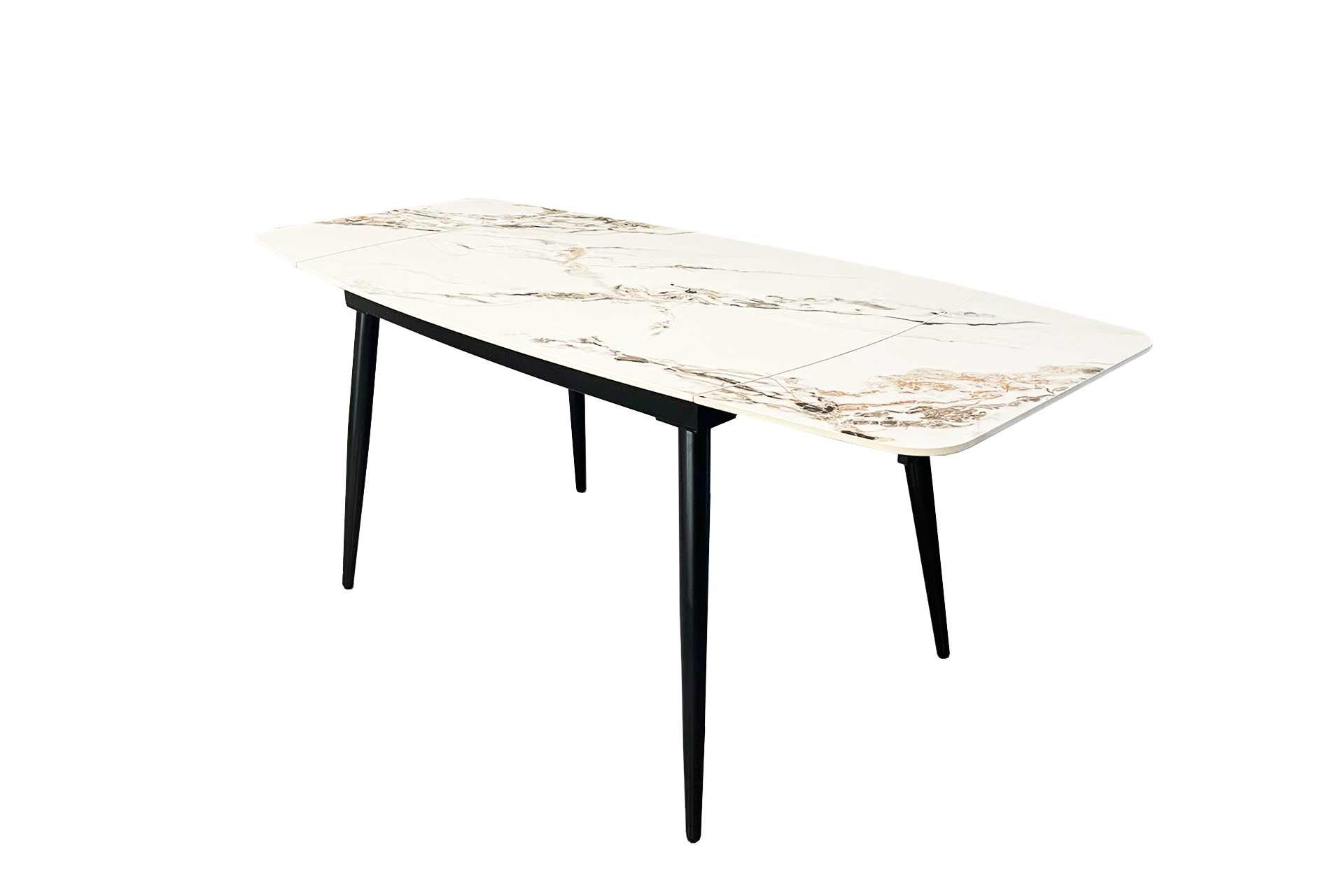 Masă extensibilă Iceberg white ceramic - imagine 2