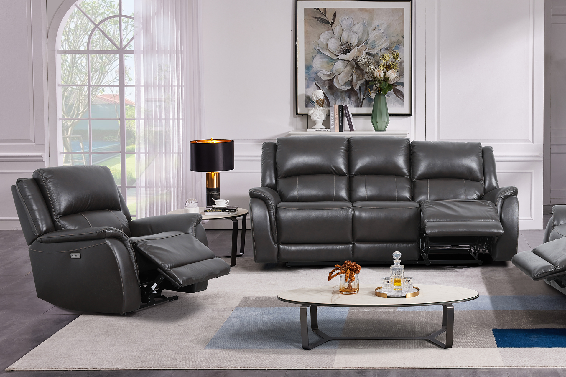 Fotoliu cu recliner Majestic - imagine 4
