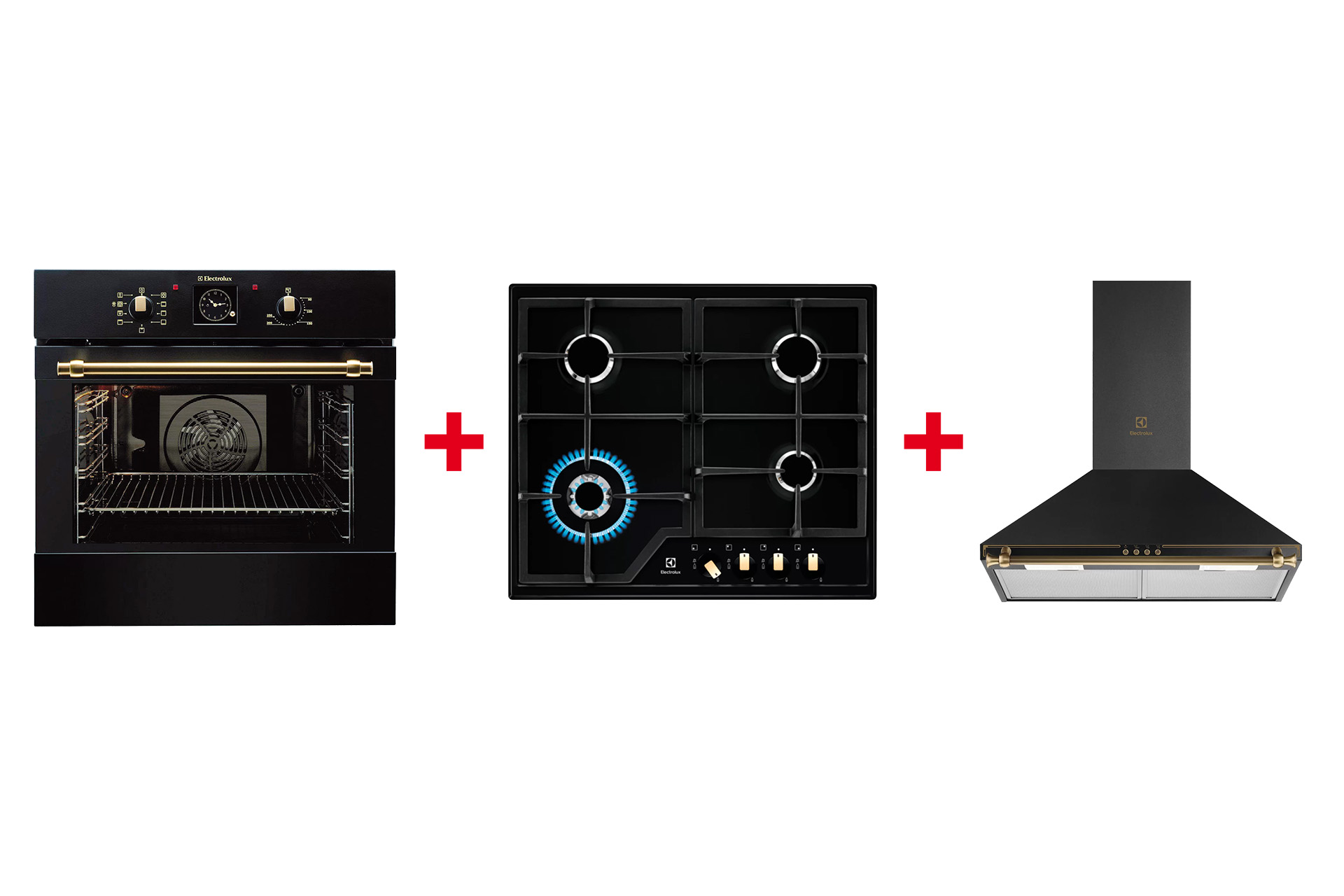 Pachet Electrolux EOB3400BOR + KGS6436RK + EFC226R - imagine 2