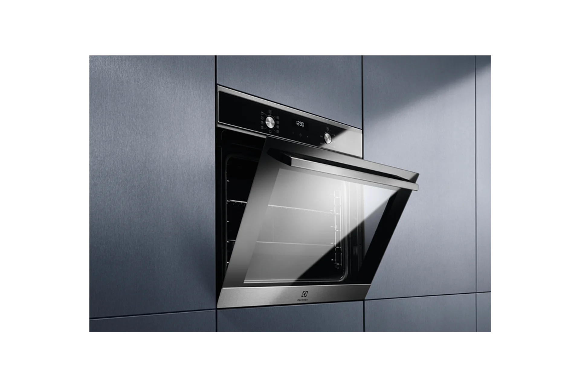 Pachet Electrolux EOF5F50BX + X-LINE KGS64562SX + LFC316X - imagine 9