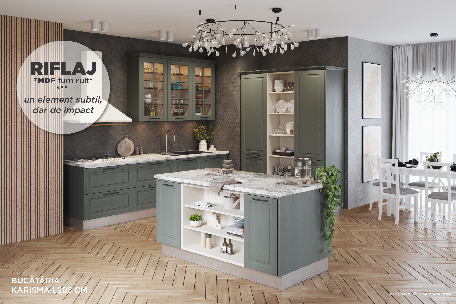 Pachet 2 panouri riflaj L240 - imagine 4