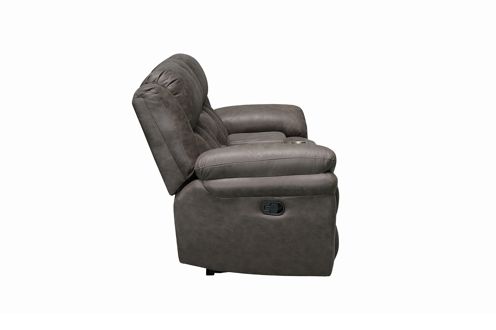 Pachet canapea Noblesse 2 locuri cu 2 reclinere și consolă + pernă decorativă - imagine 9