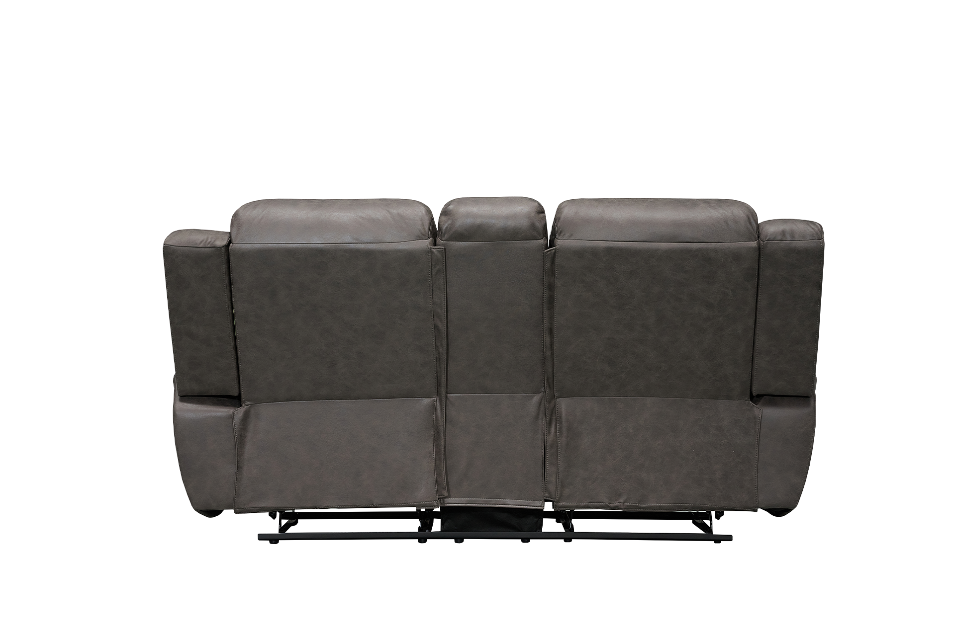 Pachet canapea Noblesse 2 locuri cu 2 reclinere și consolă + pernă decorativă - imagine 8