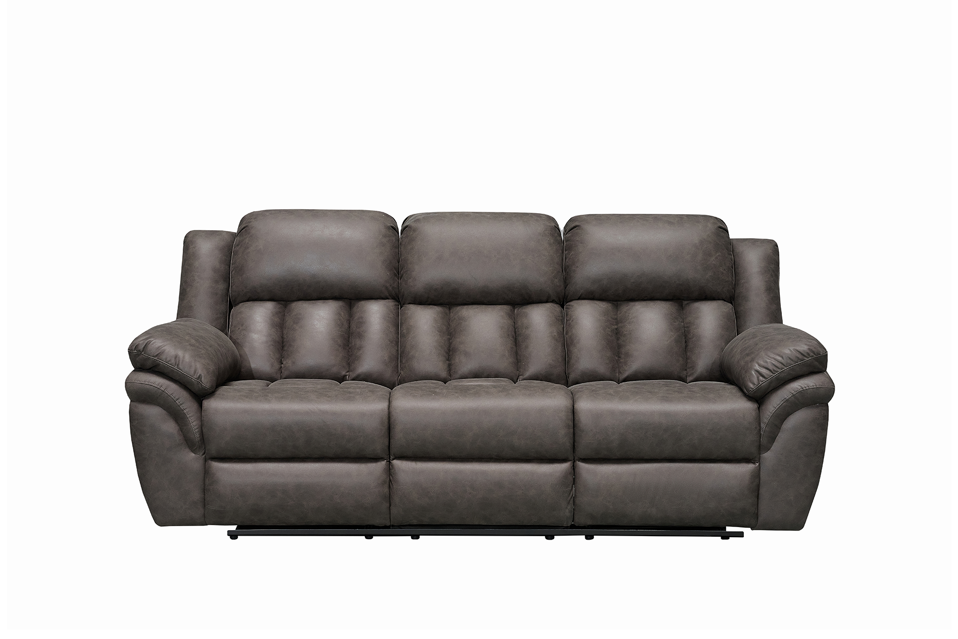 Pachet canapea Noblesse 3 locuri cu 2 reclinere + pernă decorativă - imagine 2