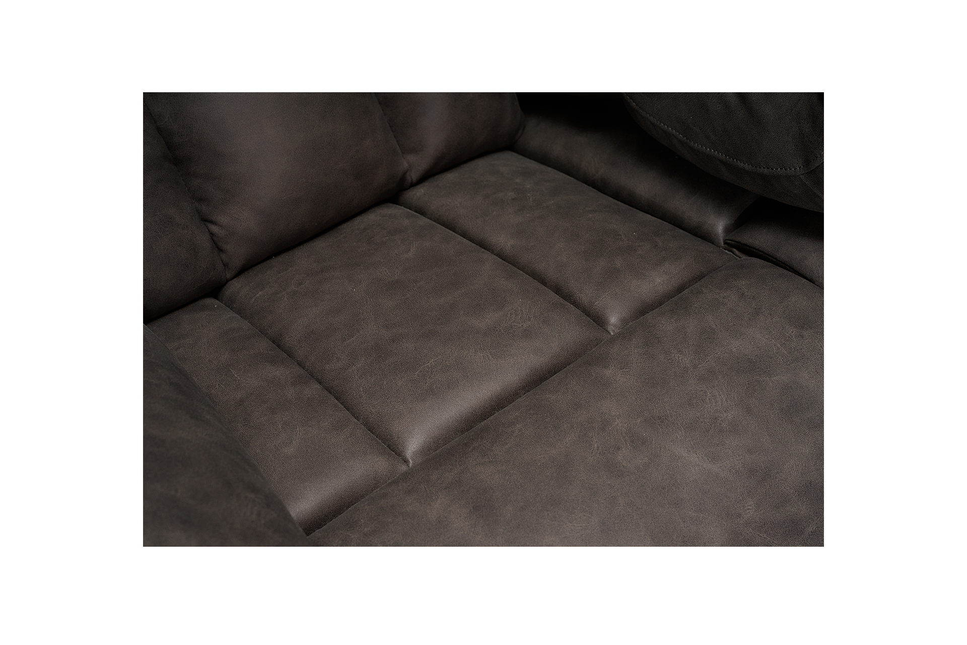 Pachet canapea Noblesse 2 locuri cu 2 reclinere și consolă + pernă decorativă - imagine 12