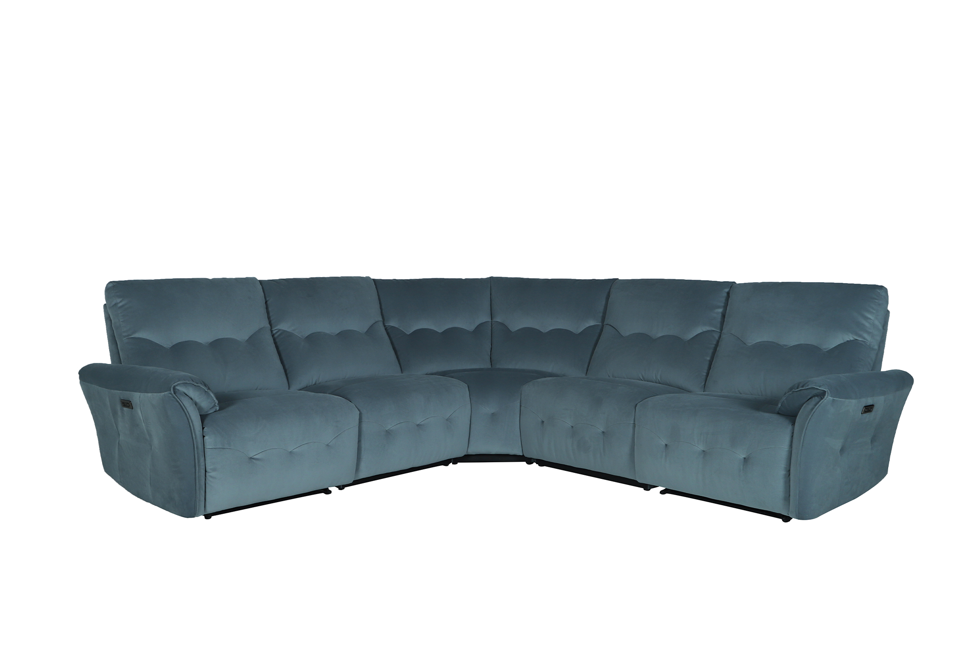Pachet colțar cu reclinere electrice Grandeur + pernă decorativă - imagine 5