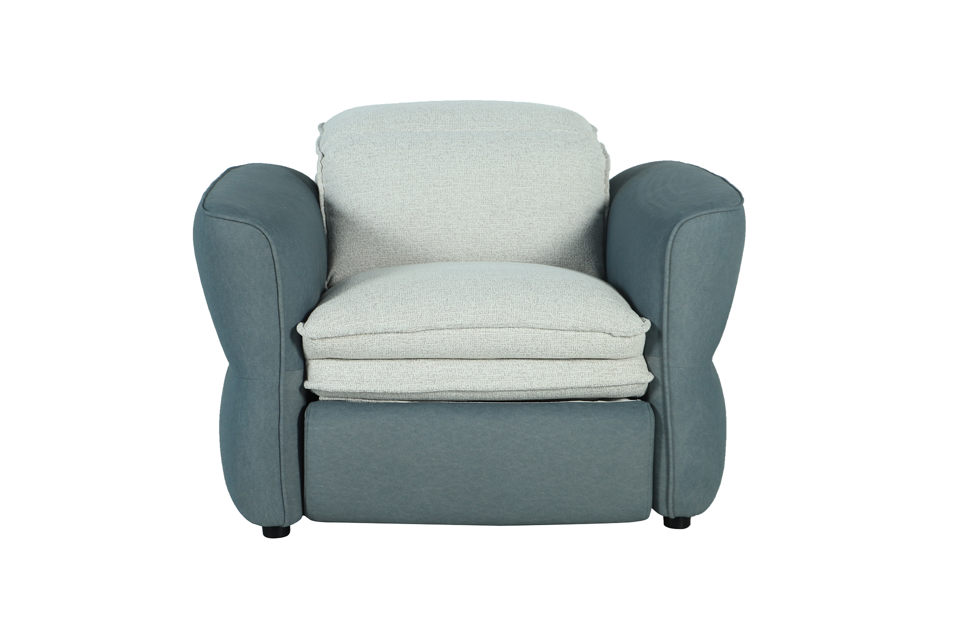 Pachet fotoliu cu recliner și tetieră electrice Metropolis + pernă decorativă - imagine 5