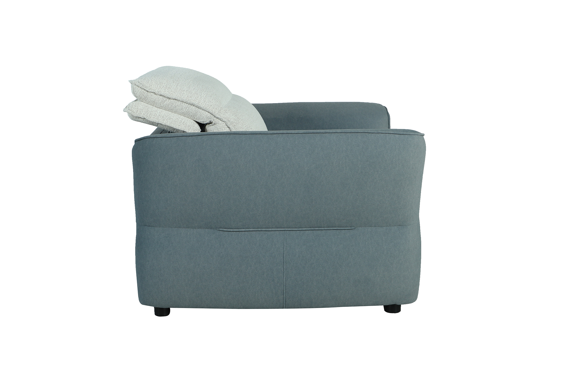 Pachet fotoliu cu recliner și tetieră electrice Metropolis + pernă decorativă - imagine 7