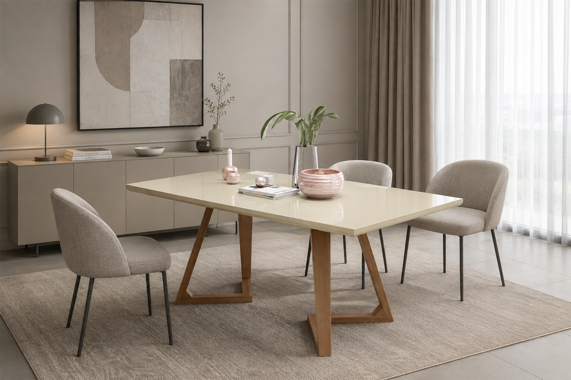 Masă extensibilă Pasadena - imagine 4