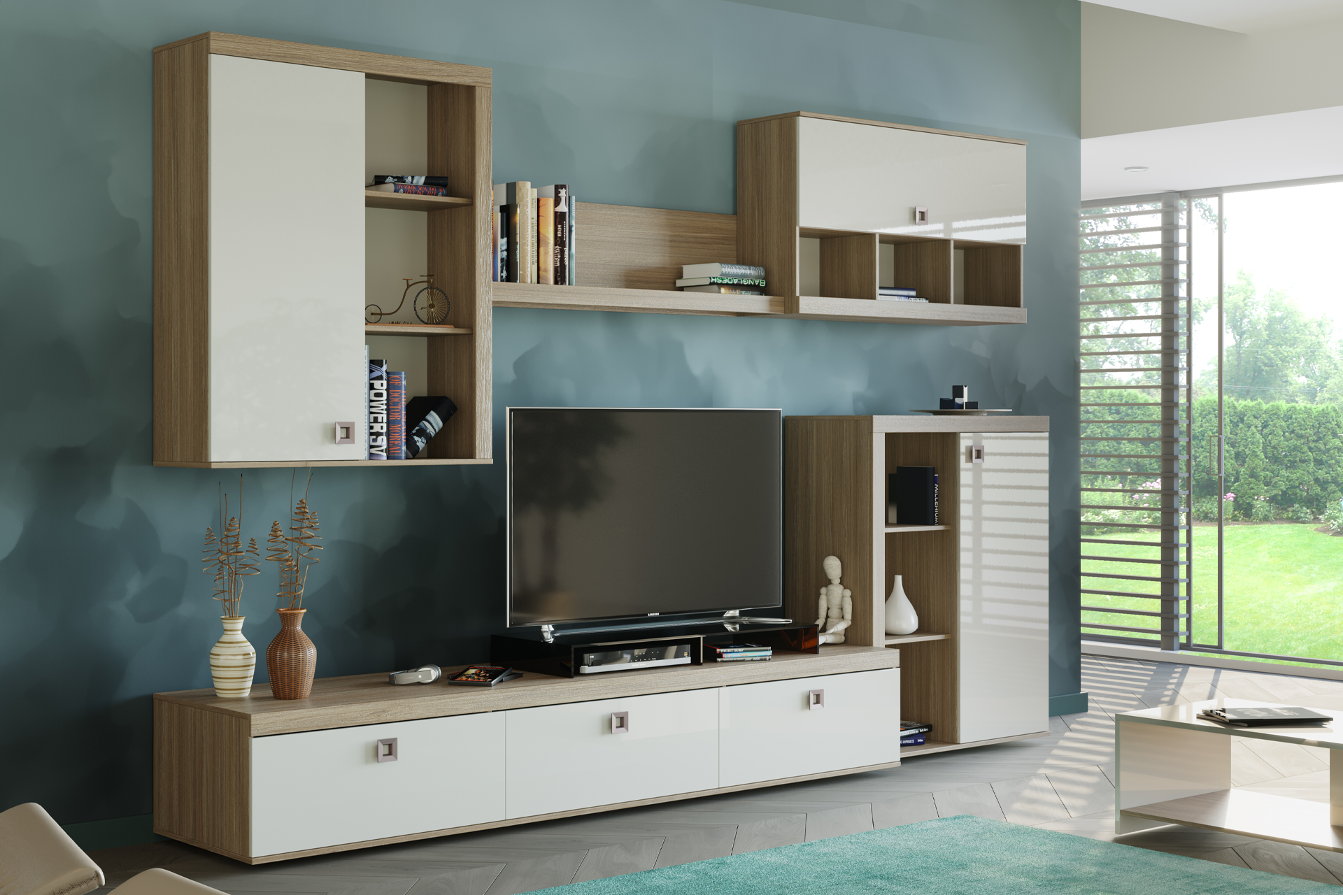 Pachet living Domino Havana L345 (dreapta)+ măsuță de cafea Domino Havana - imagine 2