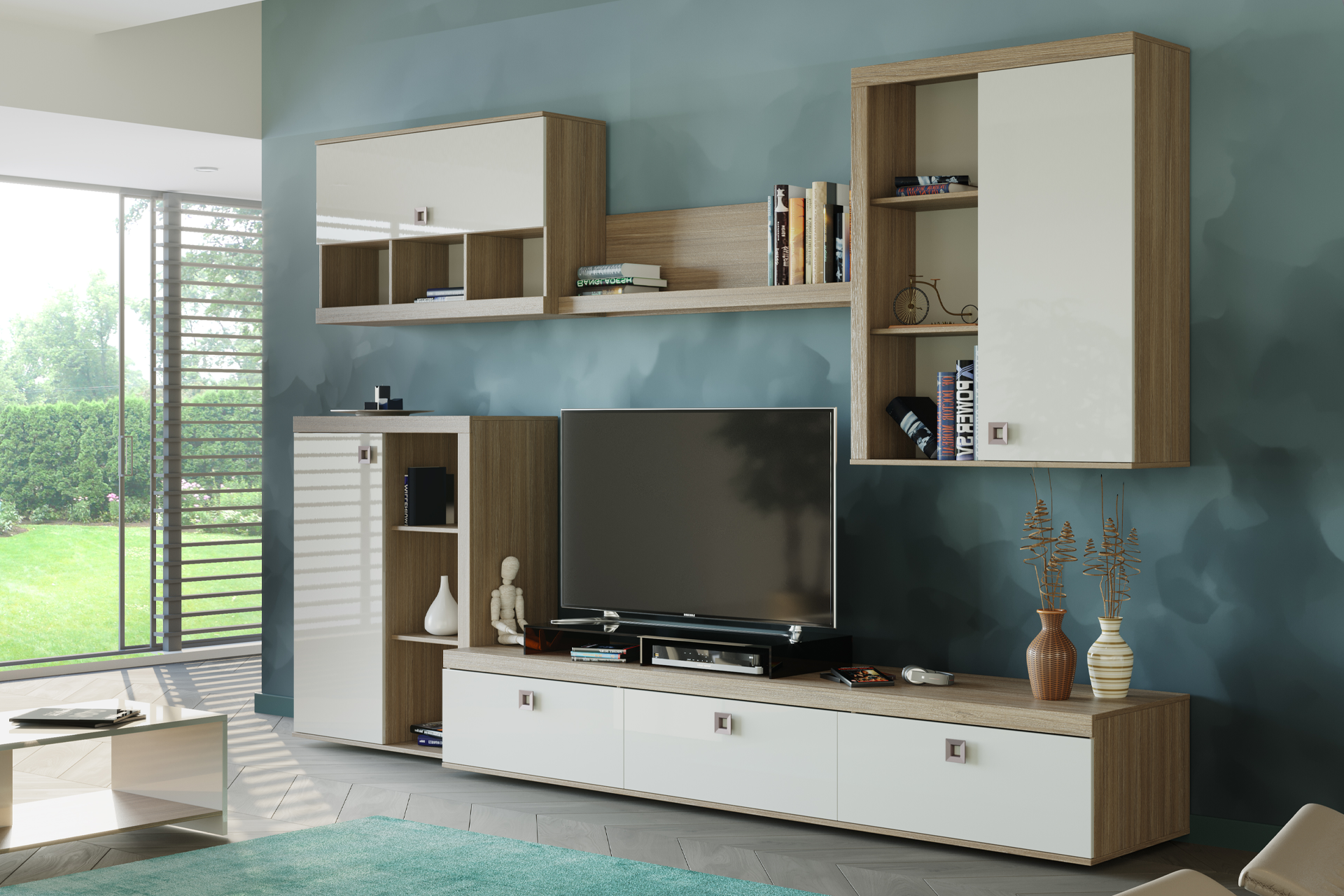 Pachet living Domino Havana L345 (stânga)+ măsuță de cafea Domino Havana - imagine 2