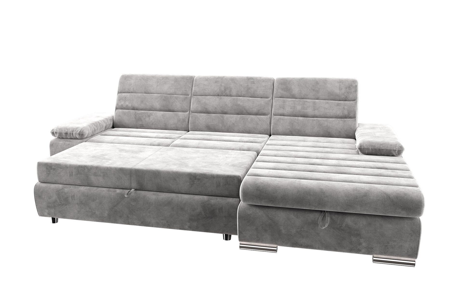 Pachet colțar extensibil Galaxy cu ladă pentru depozitare + 2 perne decorative - imagine 8