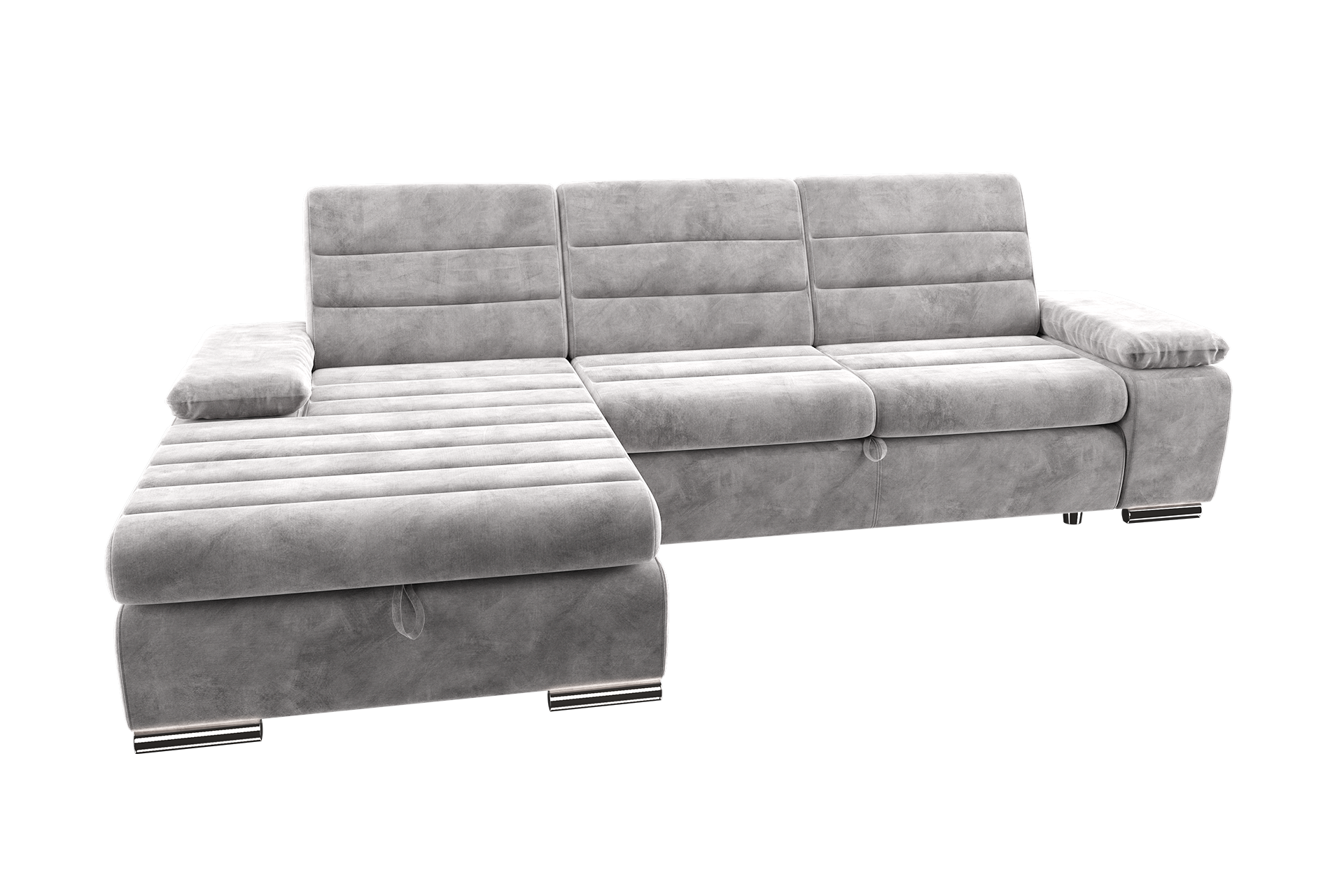 Pachet colțar extensibil Galaxy cu ladă pentru depozitare + 2 perne decorative - imagine 6