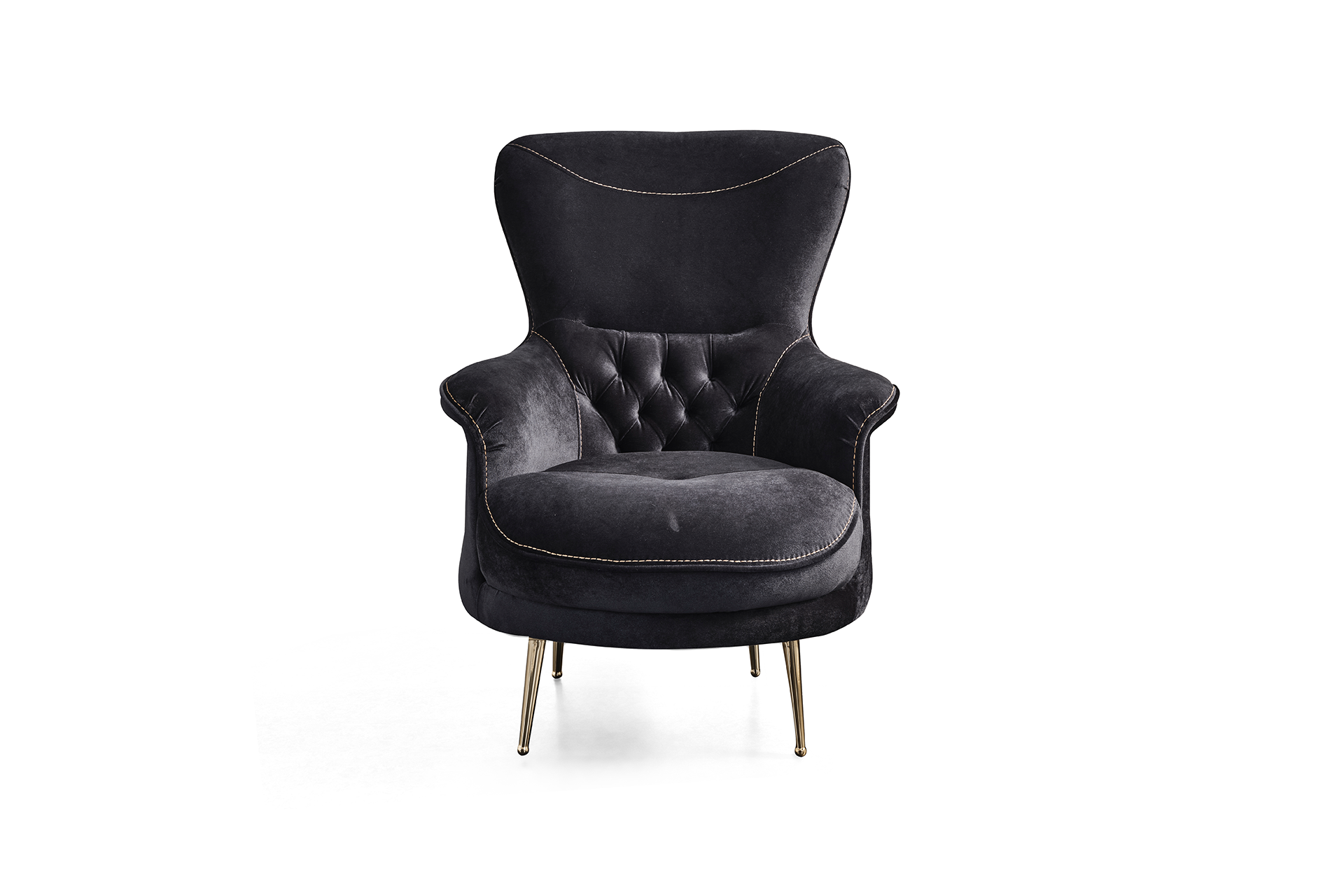 Fotoliu Lotus negru - imagine 3